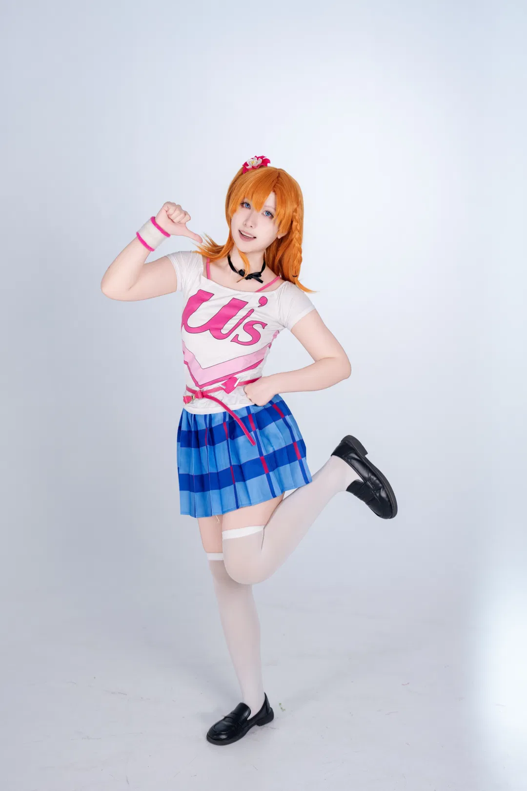 【高坂穗乃果cos】lovelive happymaker打歌服完美还原 - 第 4 张