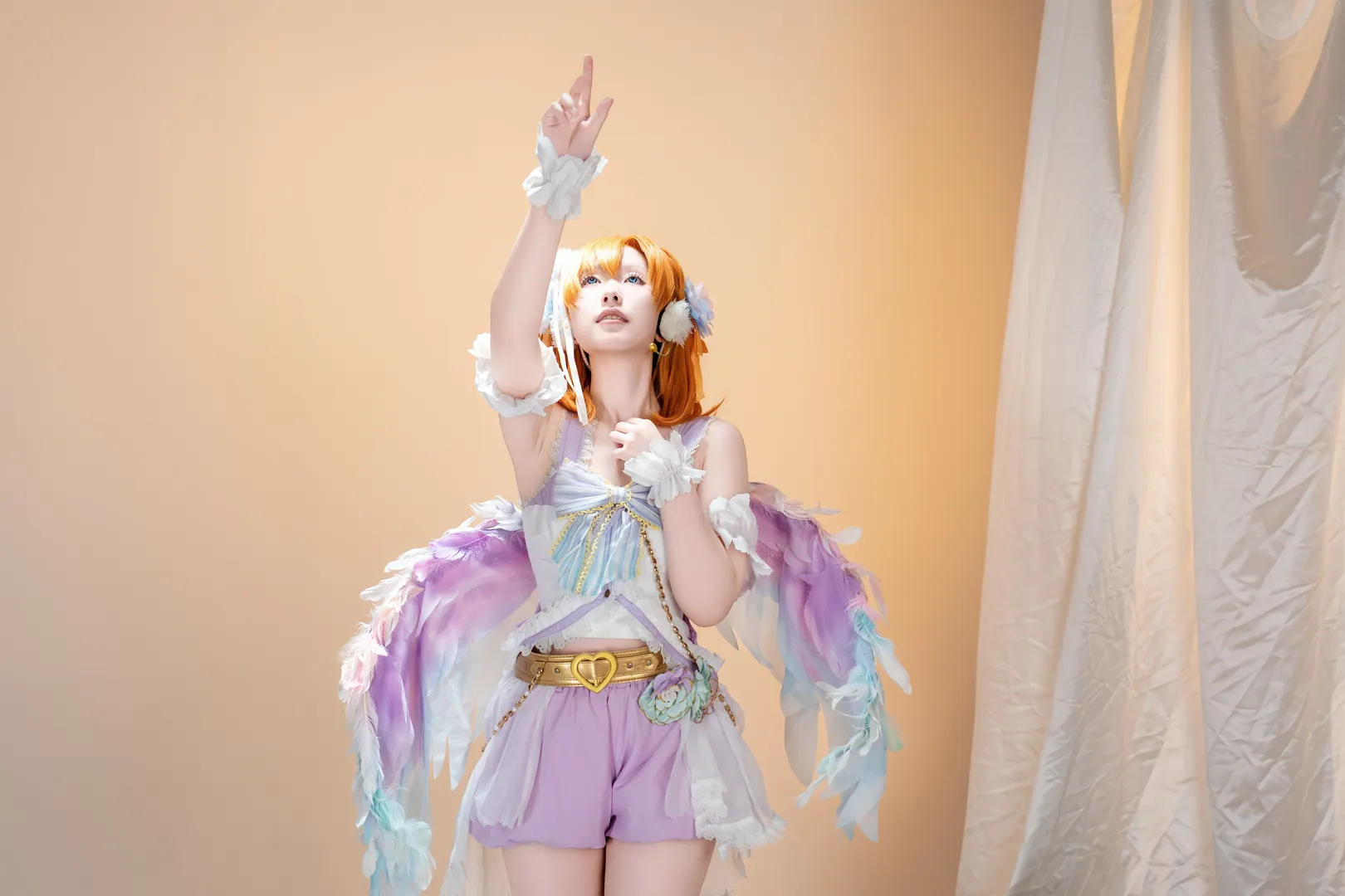 高坂穗乃果cos，lovelive白情觉醒舞台服展示 - 第 2 张