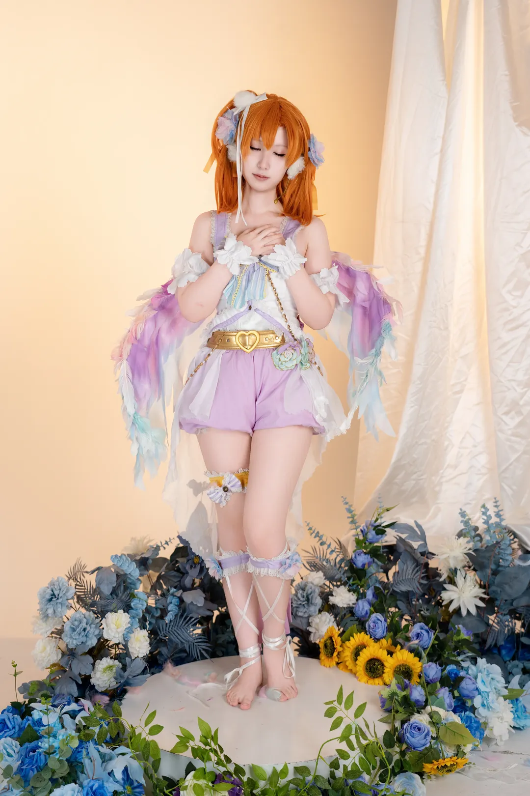 高坂穗乃果cos，lovelive白情觉醒舞台服展示 - 第 3 张