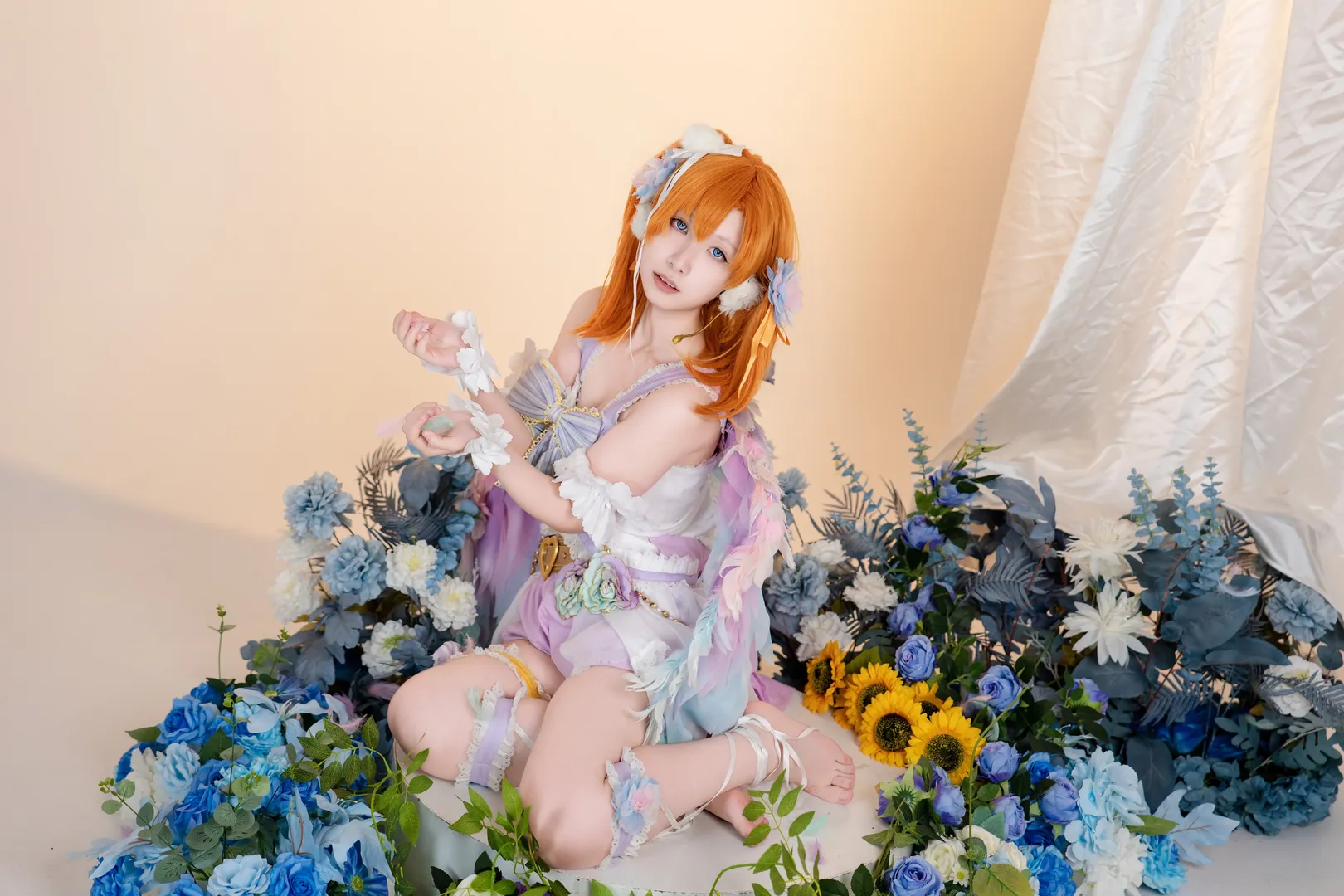 高坂穗乃果cos，lovelive白情觉醒舞台服展示 - 第 4 张