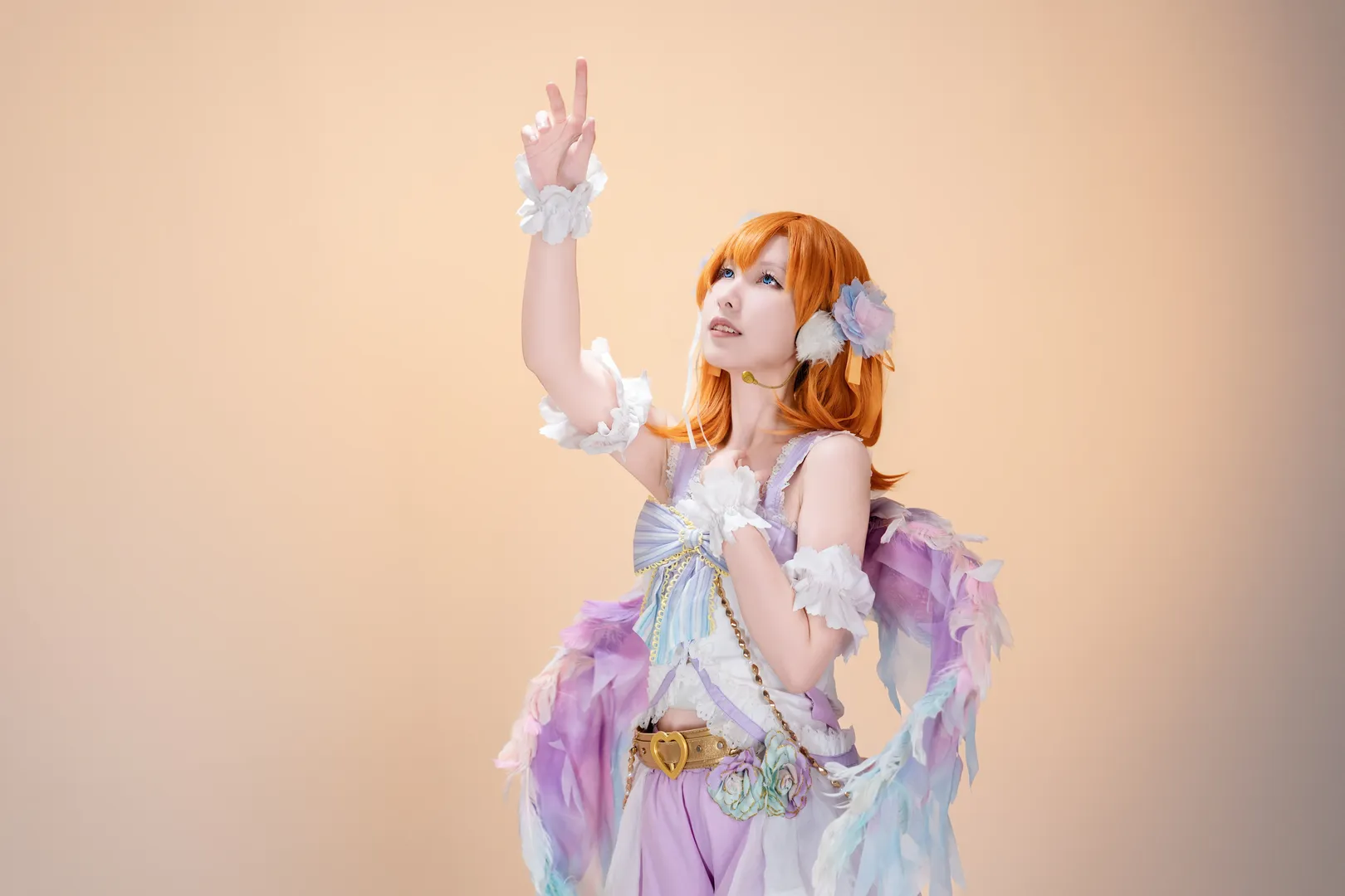 高坂穗乃果cos，lovelive白情觉醒舞台服展示 - 第 6 张