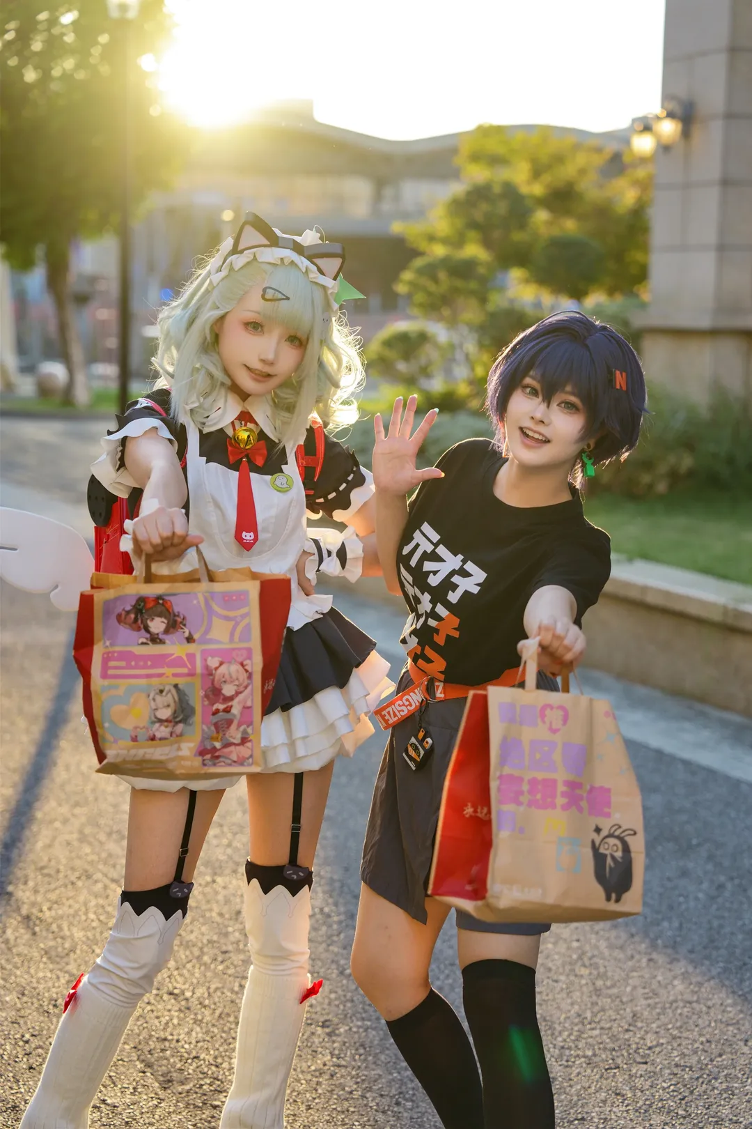 【铃与千夏cos】绝区零二周年，这次联动把店长狠狠拿下 - 第 2 张