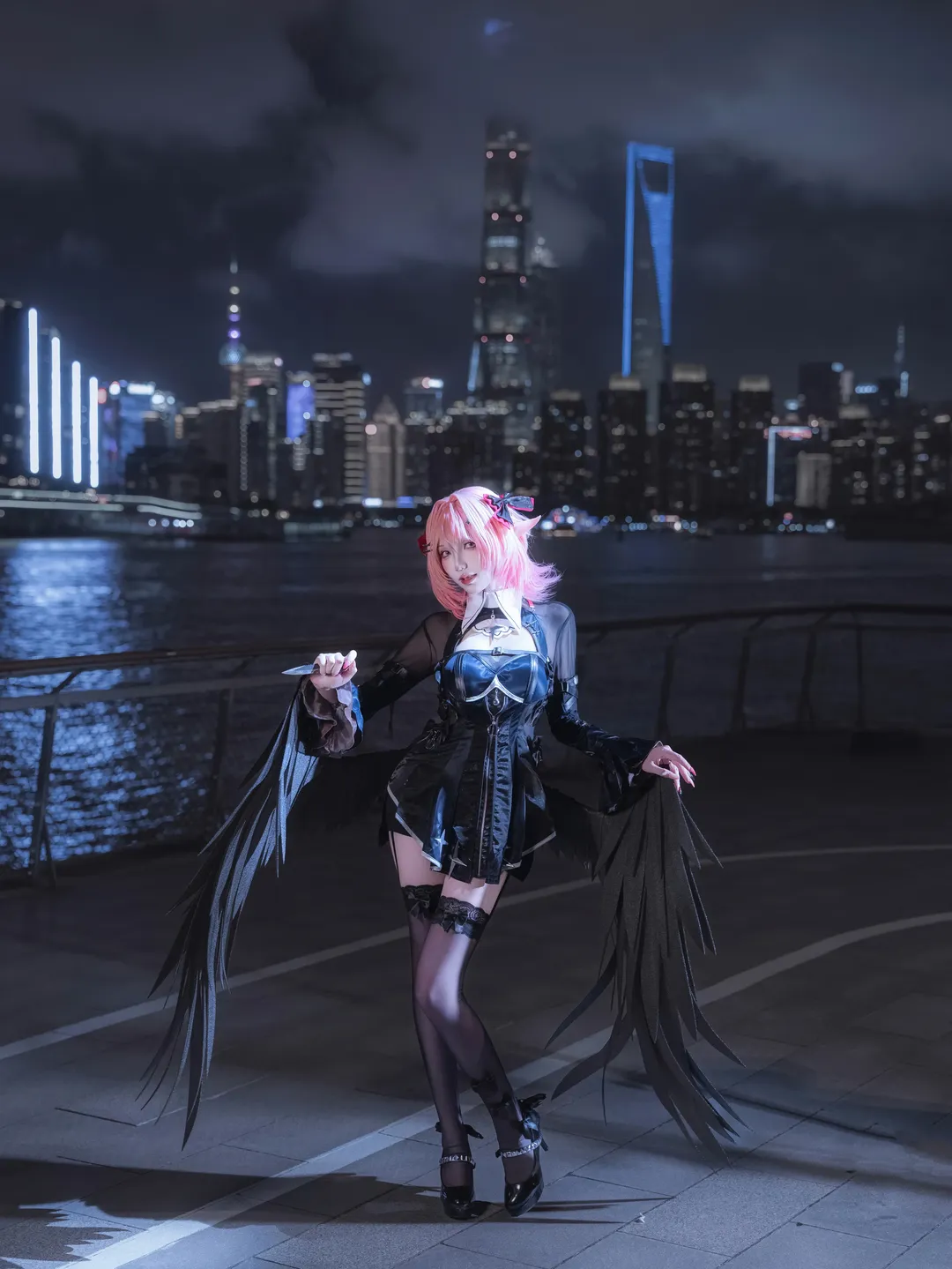 【蕾米埃爾cos】絕區零羅斯凱利法的夜行穿搭 - 第 4 張