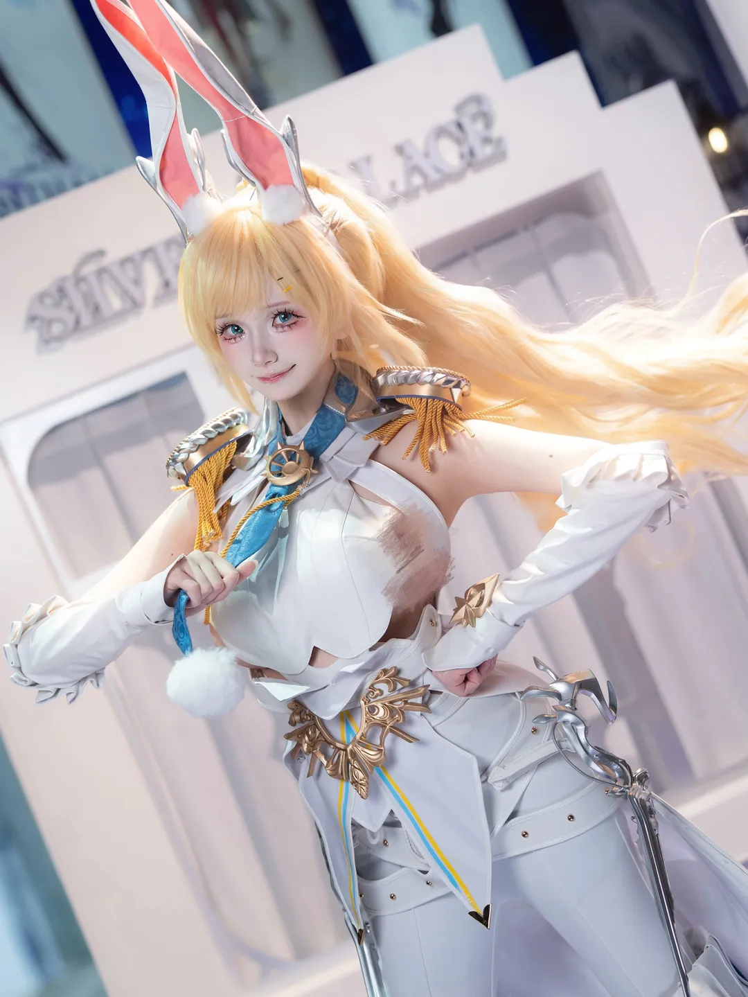 【库拉蒂cos】小兔骑士驾到，在白银之城连肝五天太幸福了 - 第 2 张