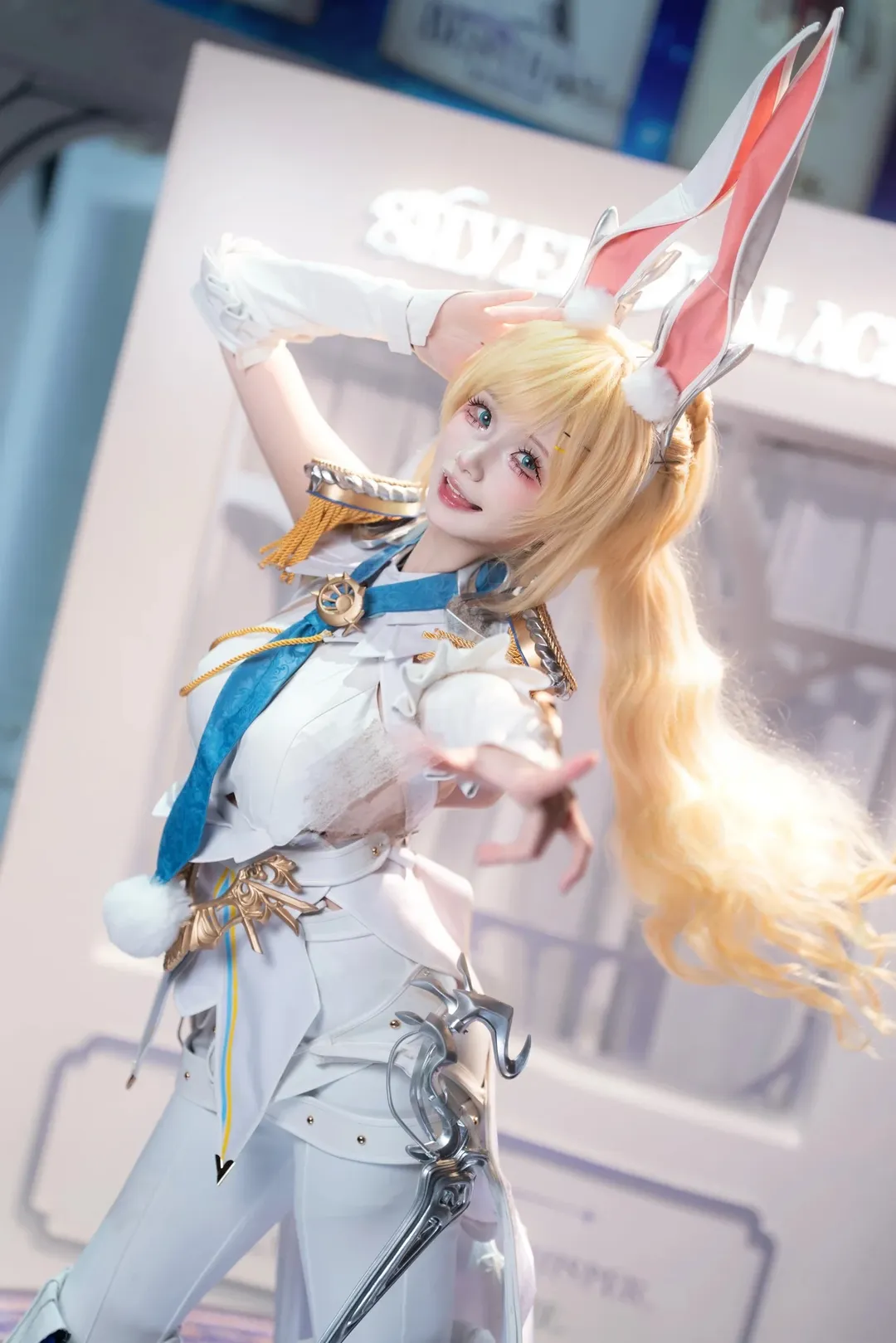 【库拉蒂cos】小兔骑士驾到，在白银之城连肝五天太幸福了 - 第 3 张