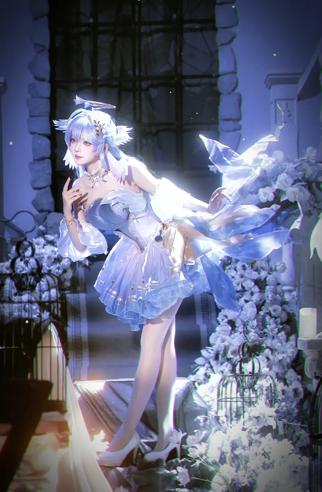 【知更鸟cos】崩坏星穹铁道蓝白羽翼下的舞台 - 第 2 张