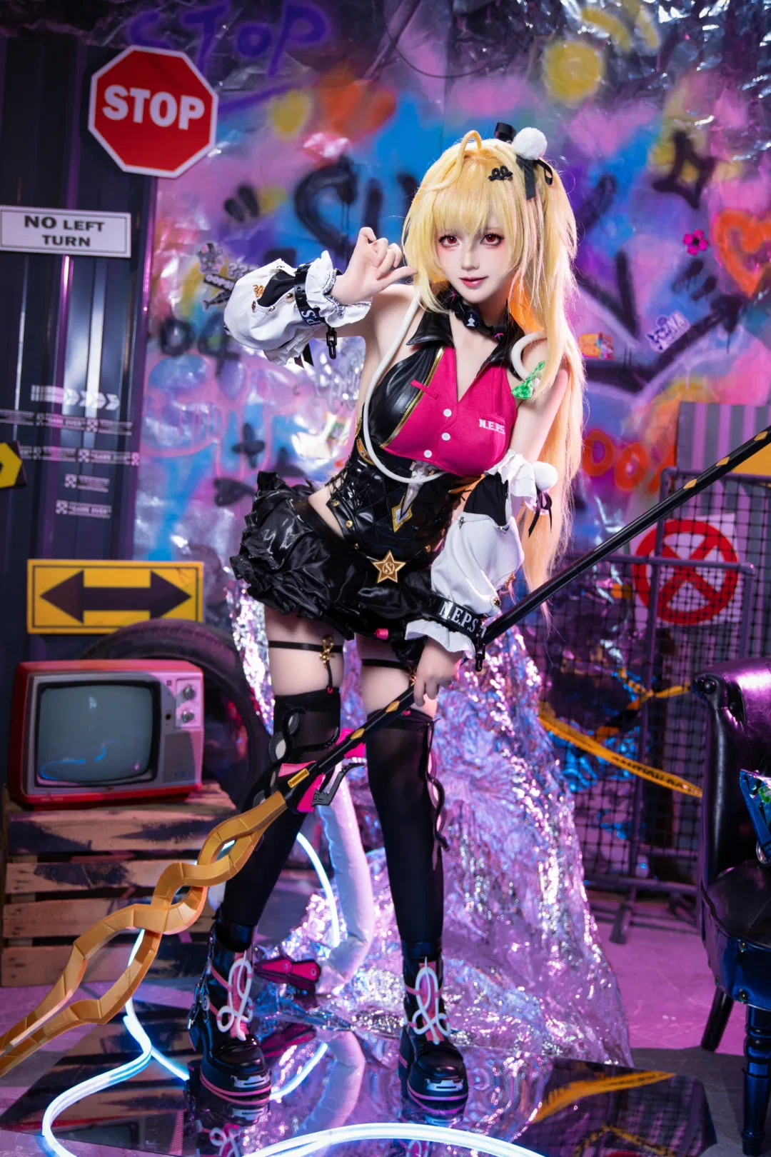 【希希芙cos】绝区零街头辣妹的穿搭记录 - 第 2 张