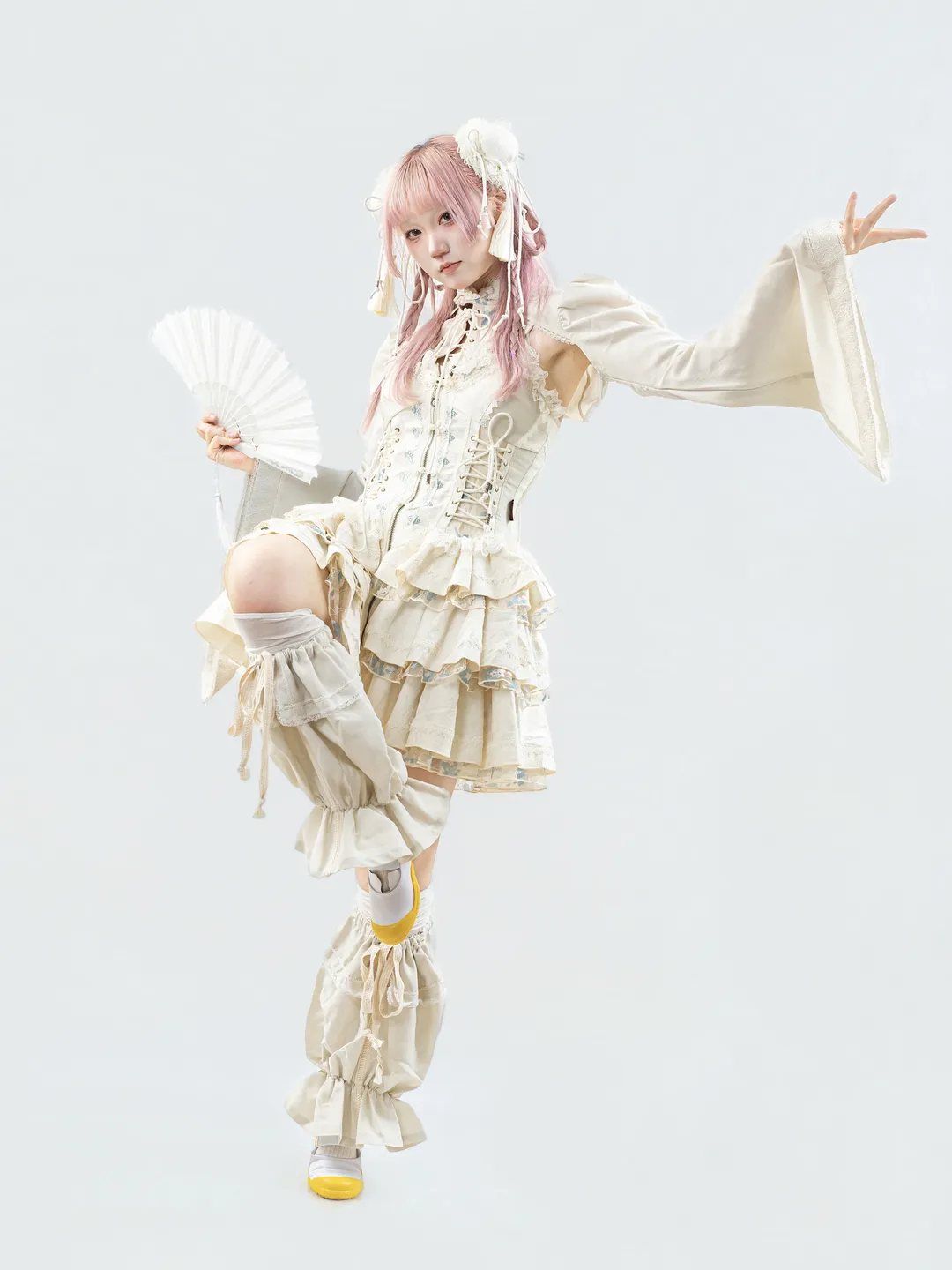 中华风Lolita二期，摄影说像蒸小笼包的中华娘 - 第 1 张