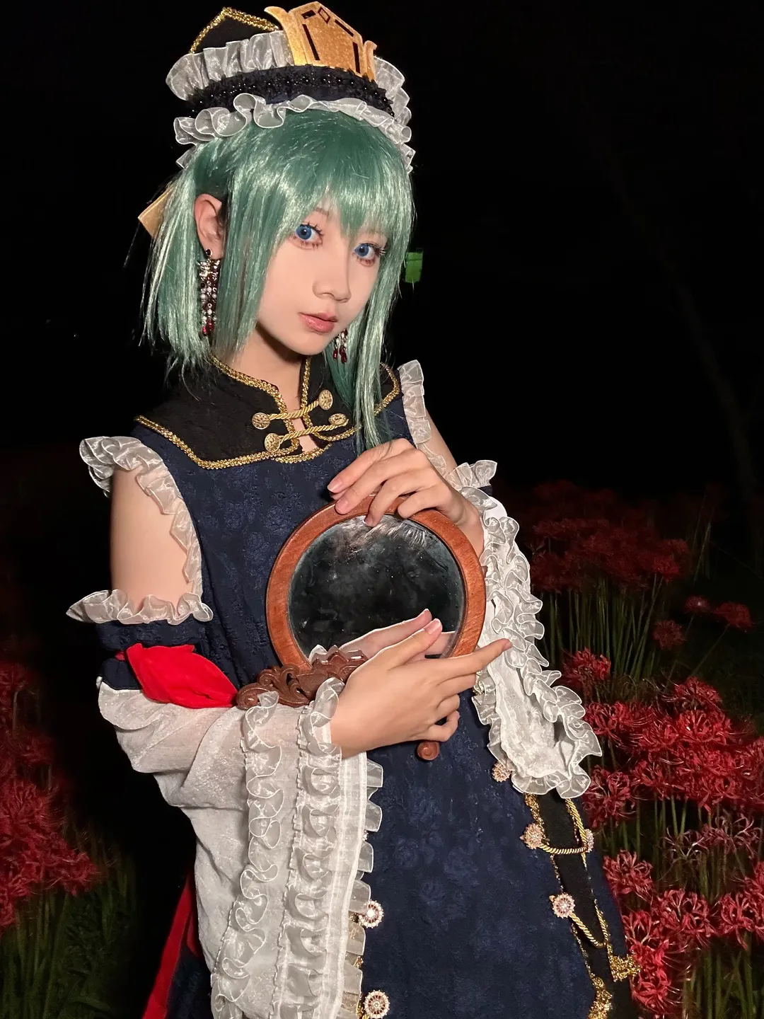【四季映姬cos】在彼岸花海還原東方Project的威嚴 - 第 1 張