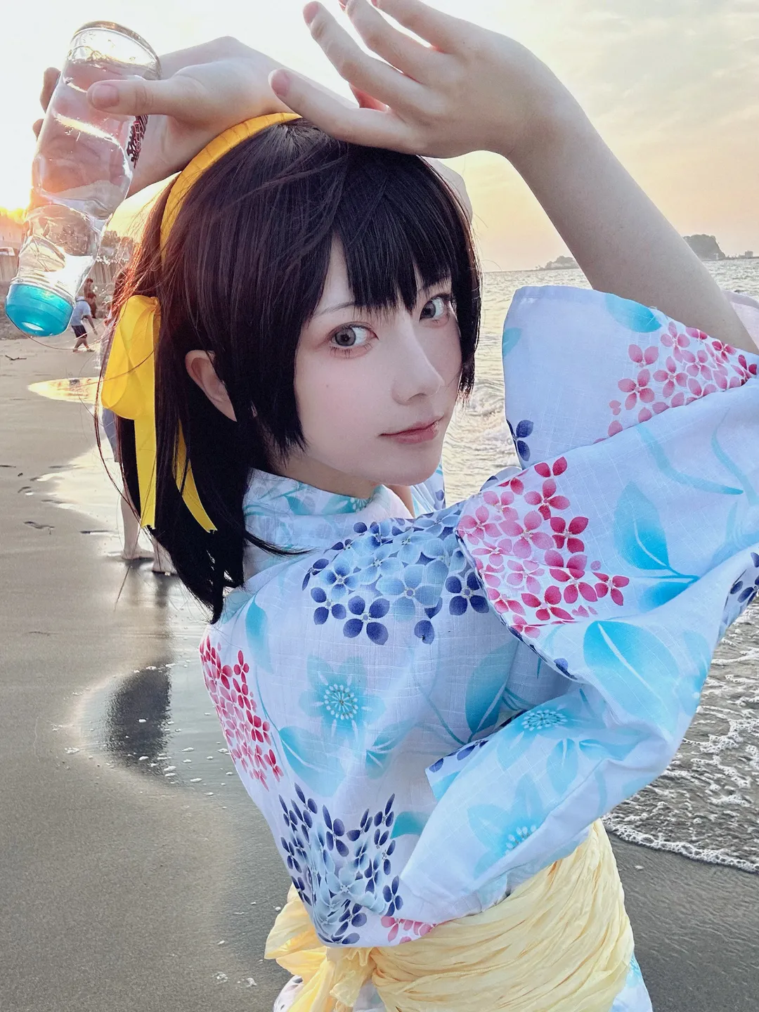 【凉宫春日cos】镰仓的紫阳花季与七夕愿望 - 第 1 张