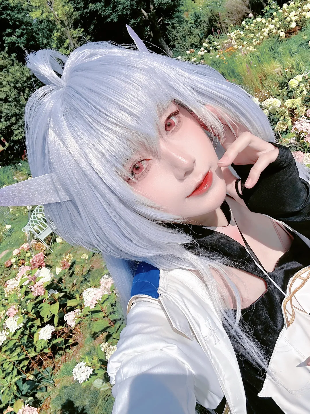 【梅林cos】FGO阿瓦隆女士的绣球花园外景 - 第 4 张