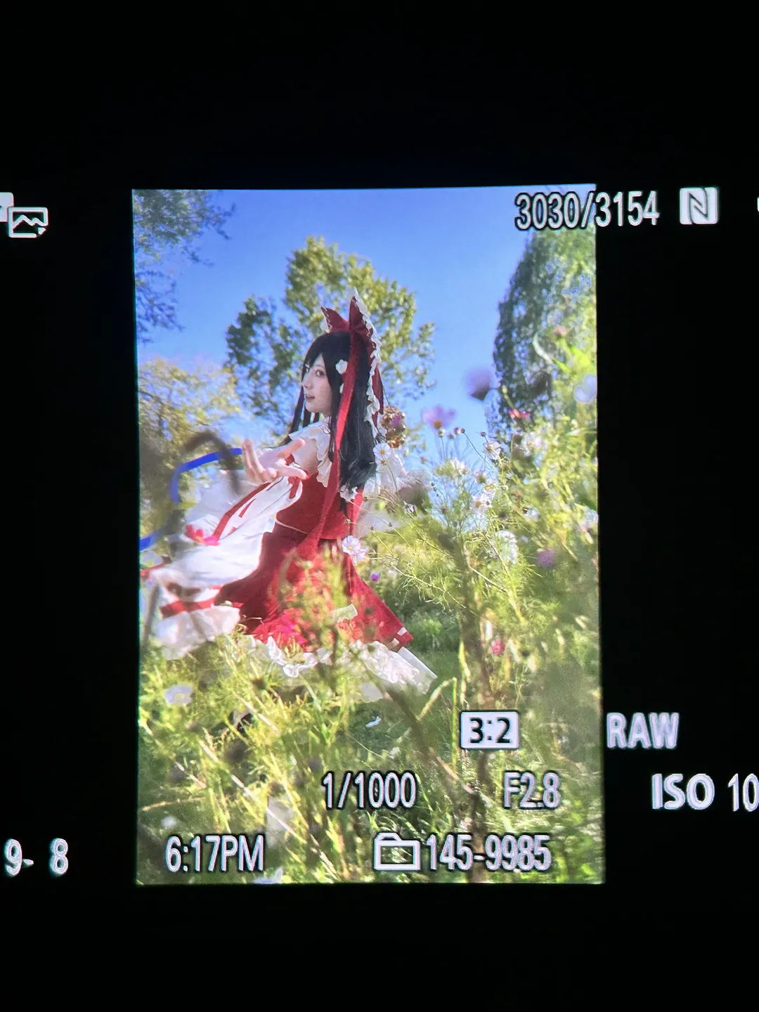 【博丽灵梦cos】在洱海边遇上格桑花期的东方Project - 第 4 张