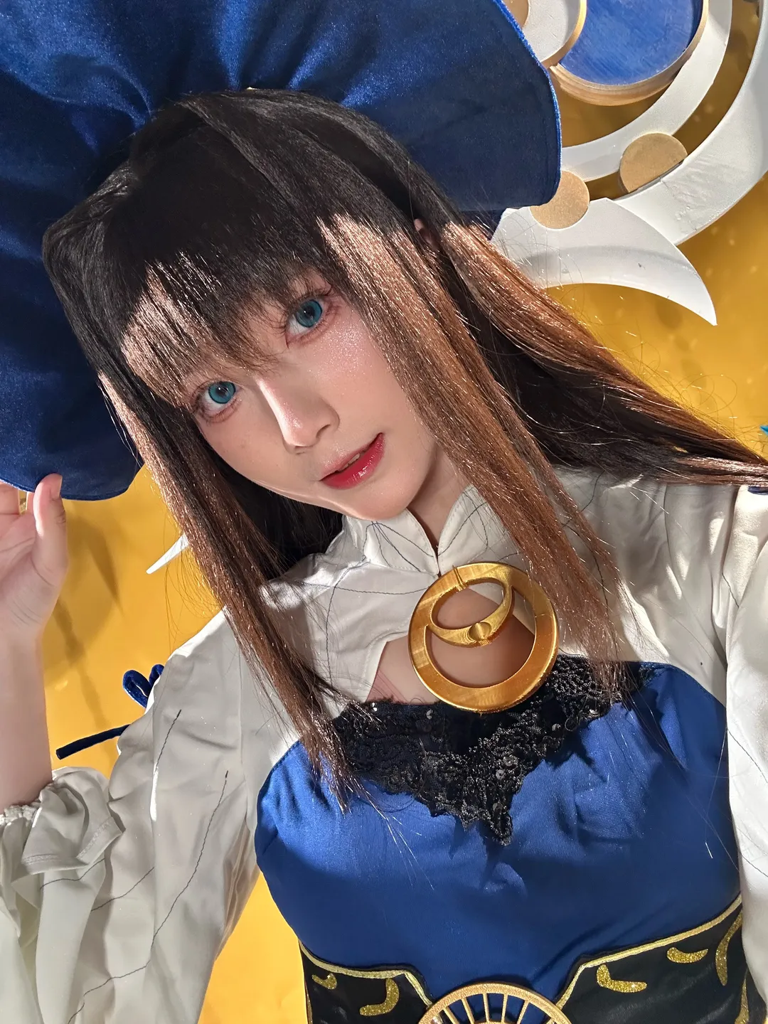 【蒼崎青子 コスプレ】Fate/Grand Order 10周年記念礼装 昭和レトロ魔法少女 - 1 枚目