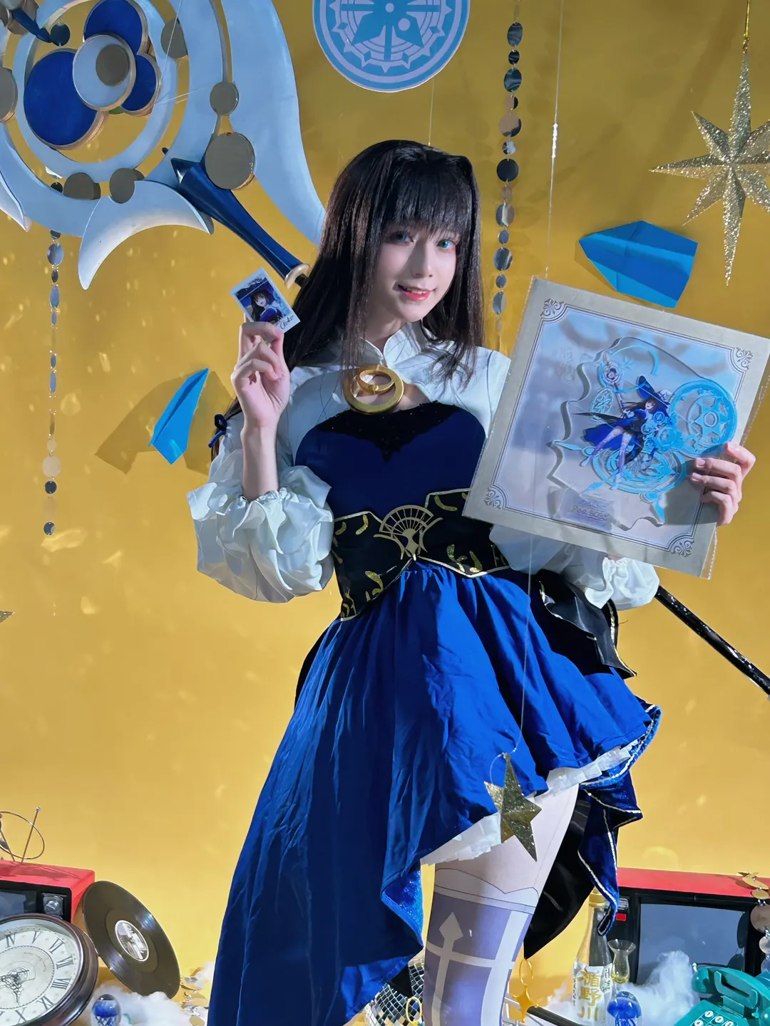 【蒼崎青子 コスプレ】Fate/Grand Order 10周年記念礼装 昭和レトロ魔法少女 - 5 枚目