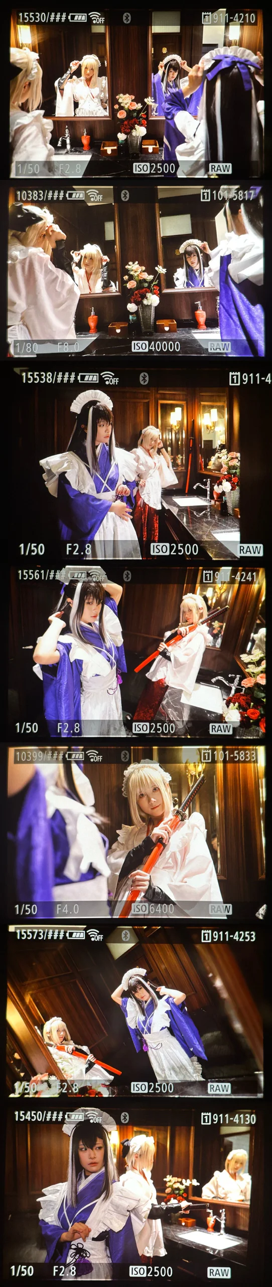 【沖田總司cos】FGO幕末女僕二人組，和風與刀劍的碰撞 - 第 13 張