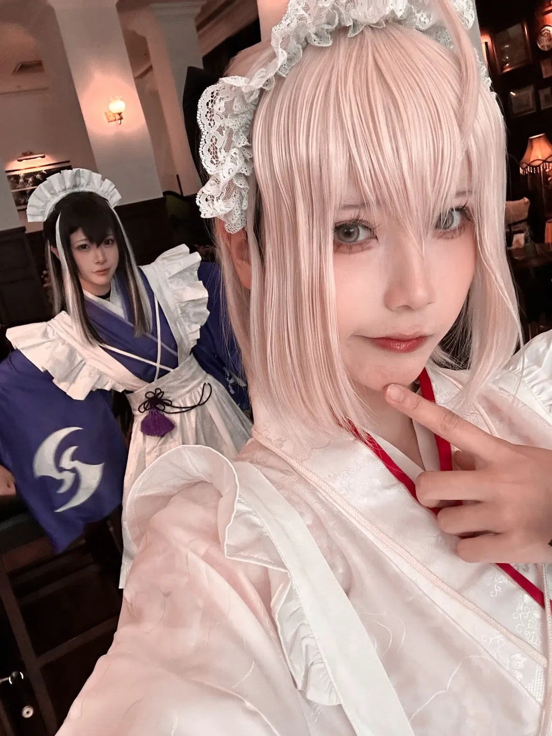 【沖田總司cos】FGO幕末女僕二人組，和風與刀劍的碰撞 - 第 7 張