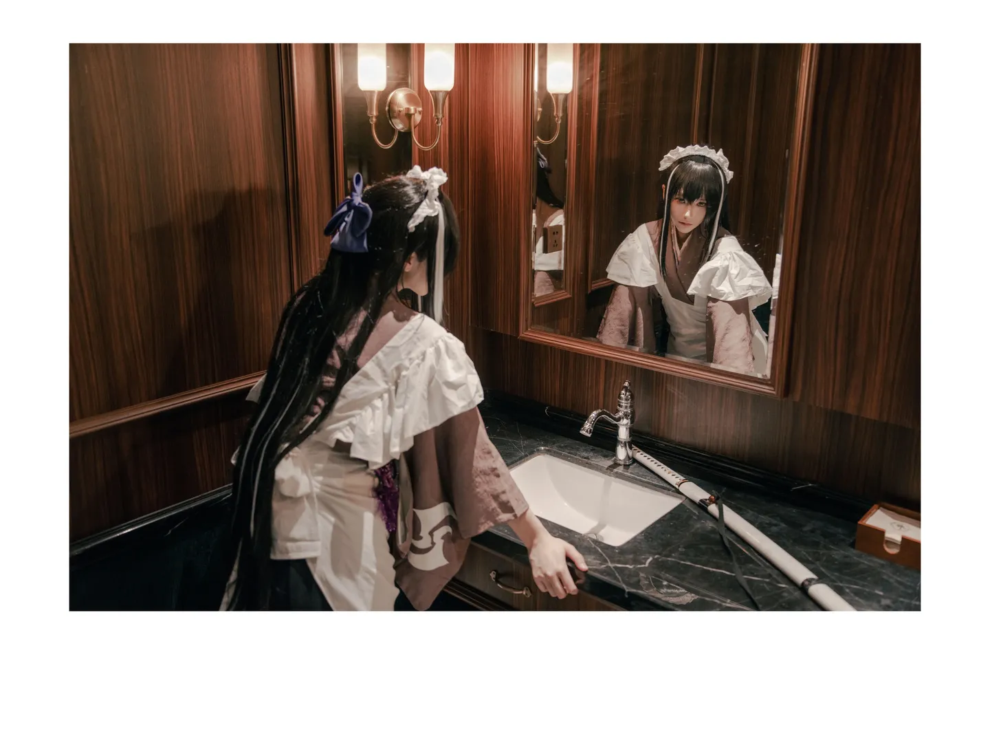 【河上彦斋cos】女仆人斩，完美女仆的暗杀任务 - 第 4 张