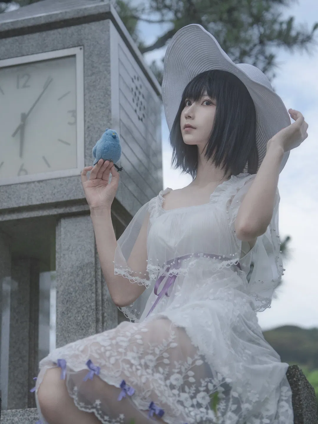 【久遠寺有珠cos】FGO魔女夏日庭院漫步 - 第 1 張
