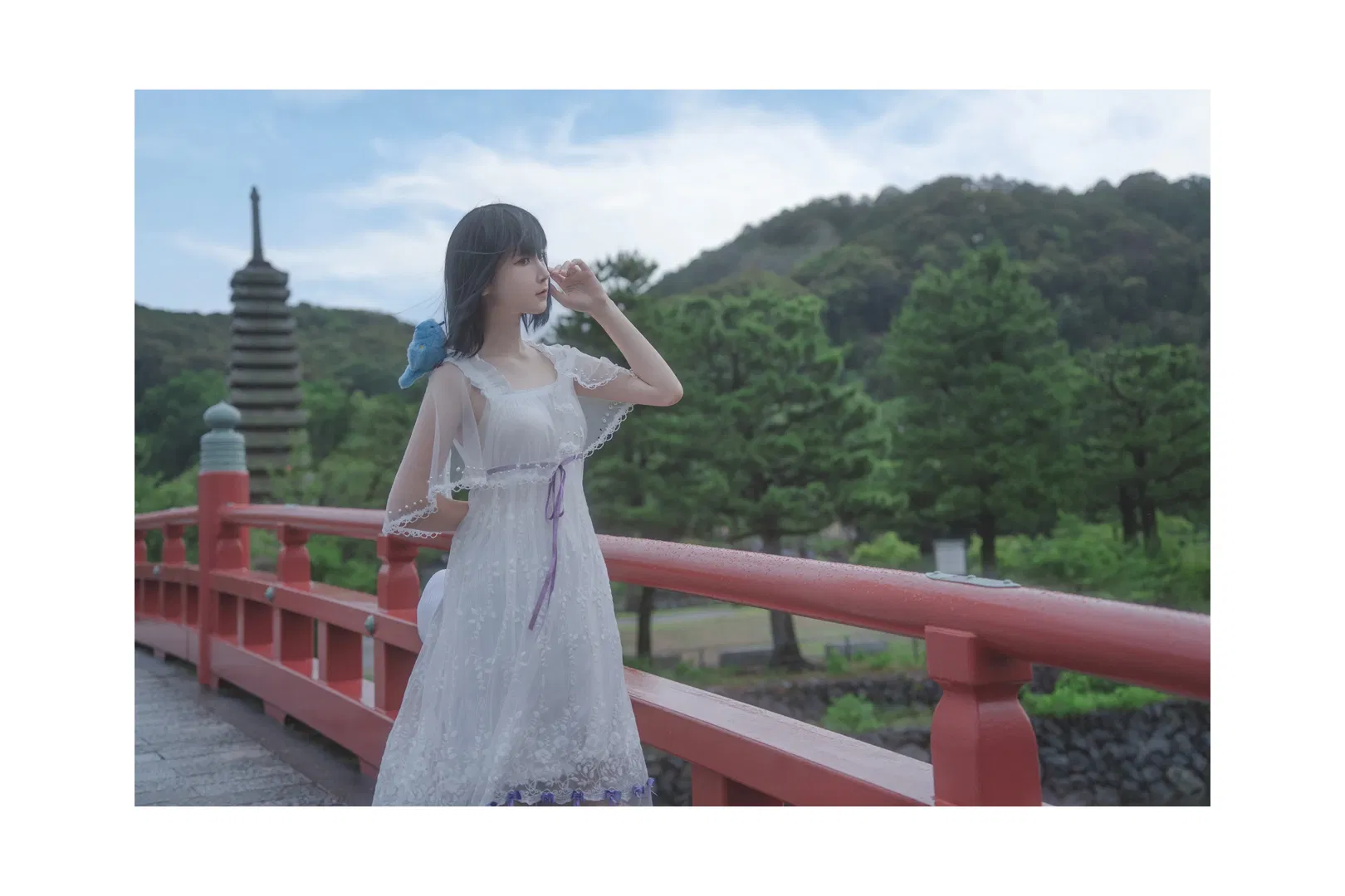 【久遠寺有珠cos】FGO魔女夏日庭院漫步 - 第 7 張