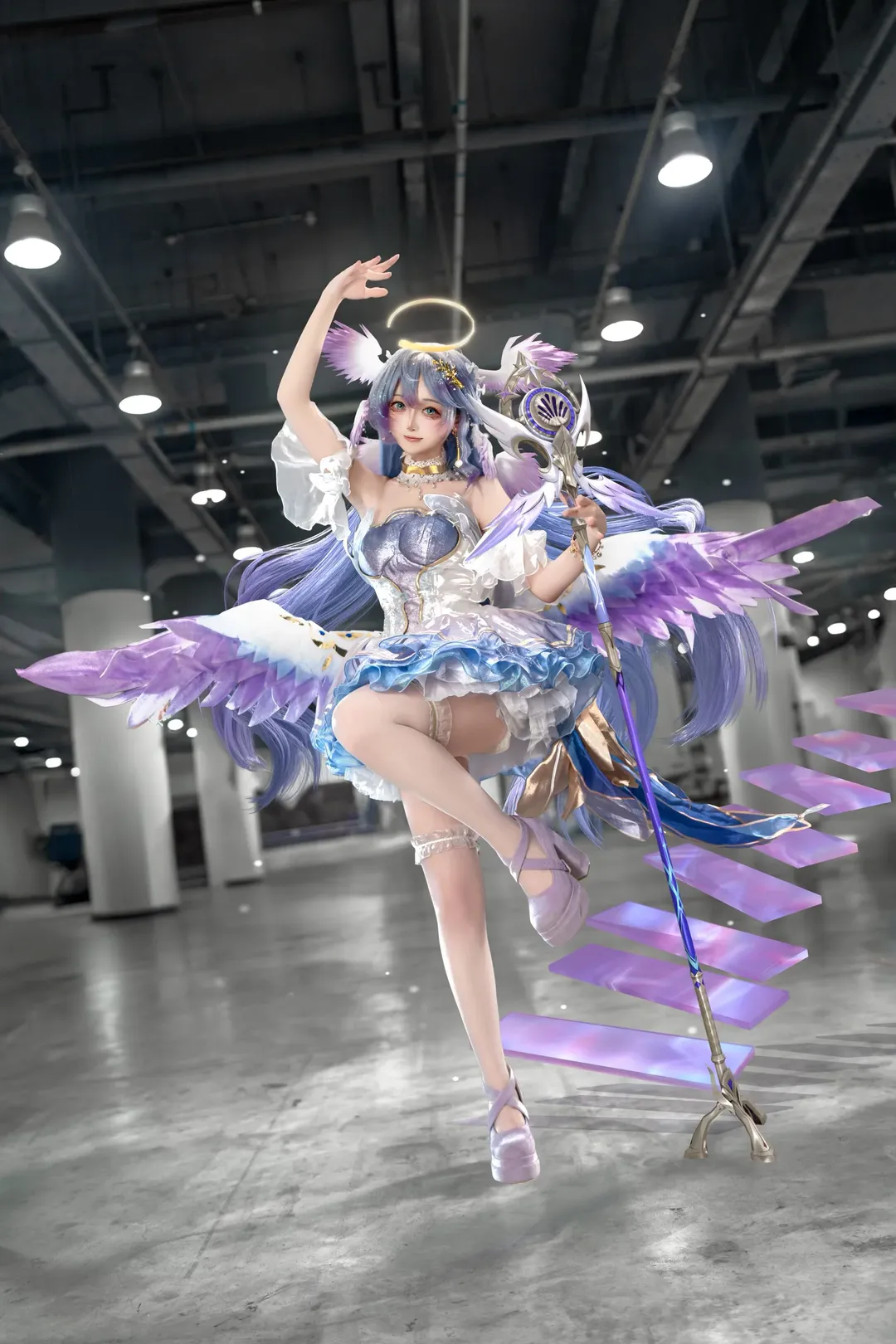 知更鳥cos 崩壞星穹鐵道聖心詠歎調場照