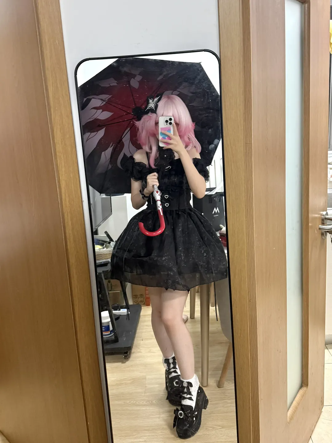 【长夜月cos】崩坏星穹铁道私设，雨天对镜自拍记录 - 第 3 张