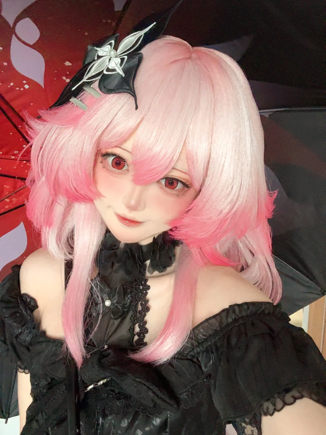【长夜月cos】崩坏星穹铁道私设，雨天对镜自拍记录 - 第 4 张