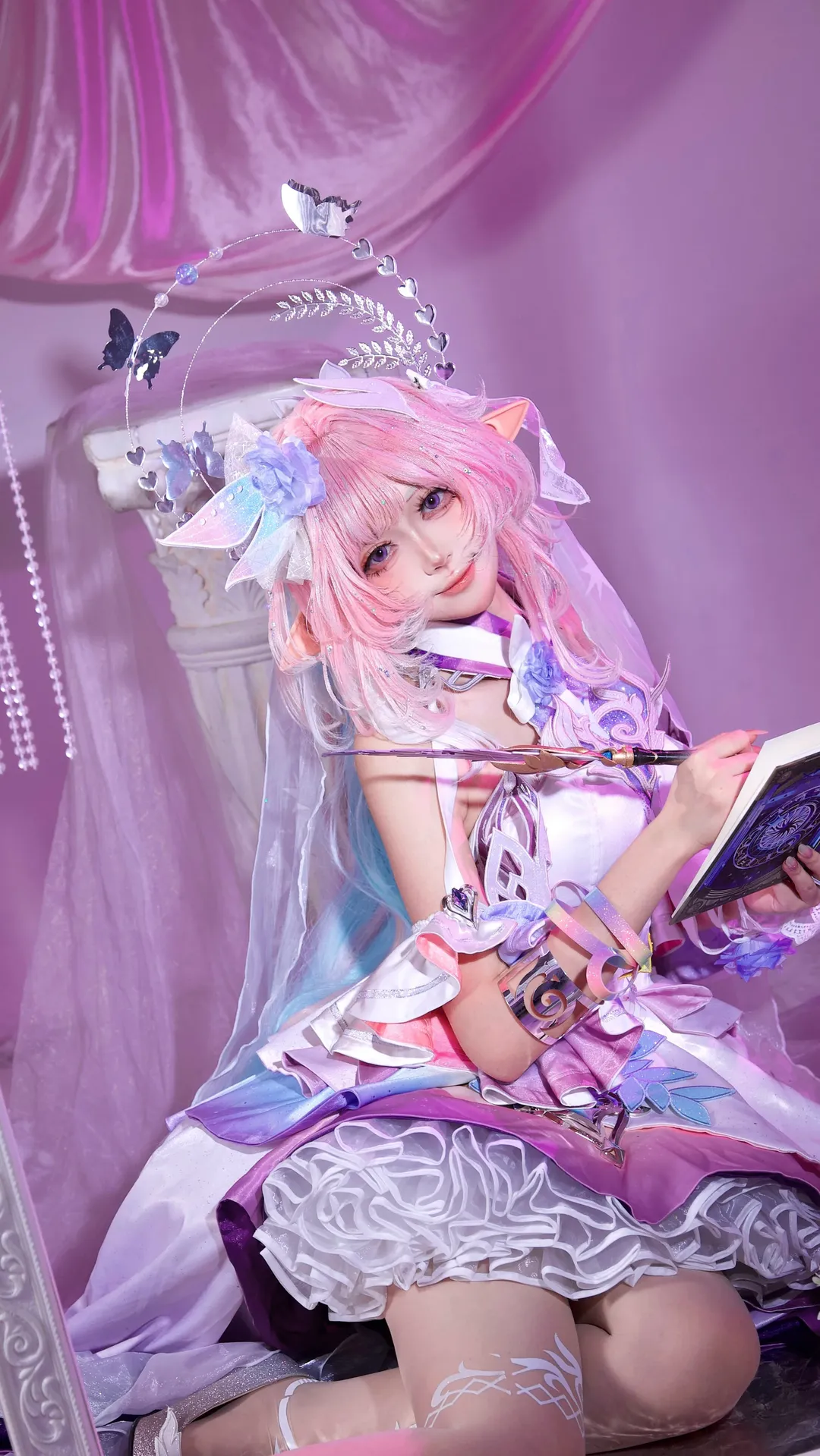 【昔漣cos】崩壞星穹鐵道里讓嶄新的未來如我們之所書 - 第 1 張