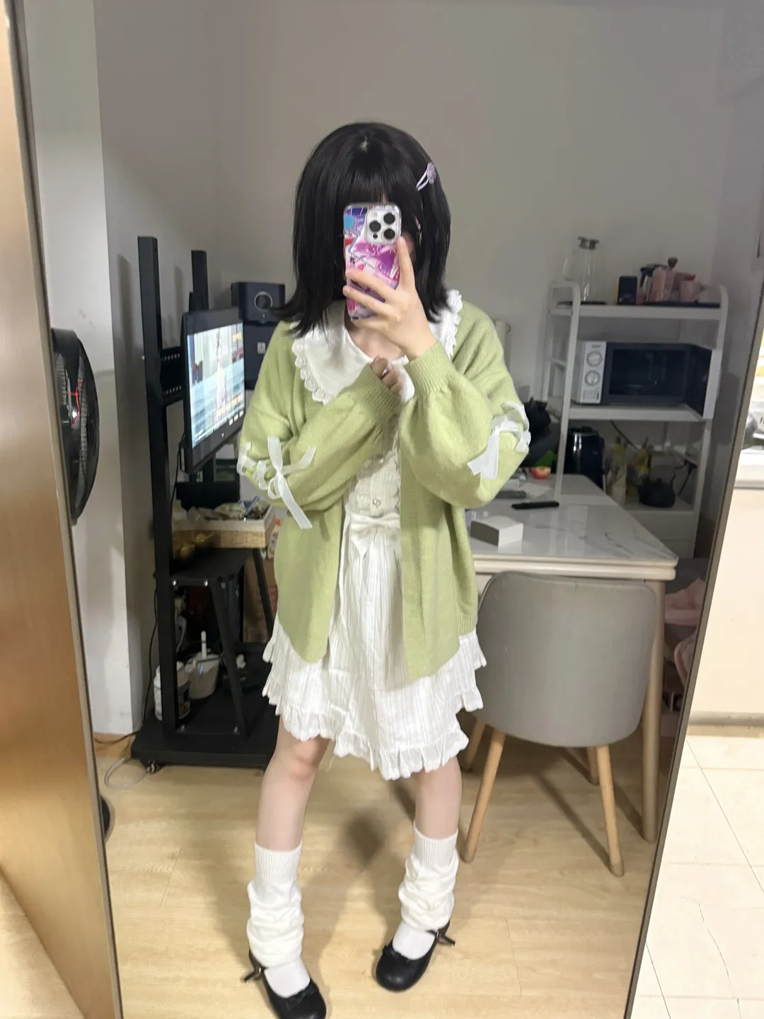 【曇露凝cos】紙嫁衣9這套毛衣的日常穿搭感 - 第 2 張