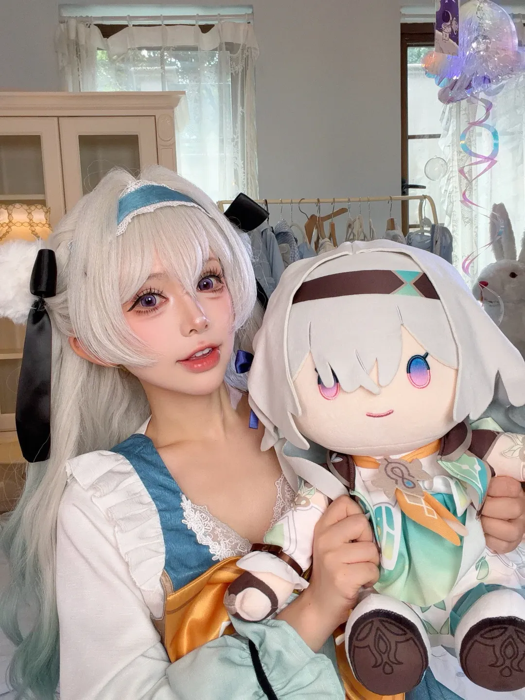 【流螢cos】崩壞星穹鐵道銀髮少女居家常服 - 第 1 張
