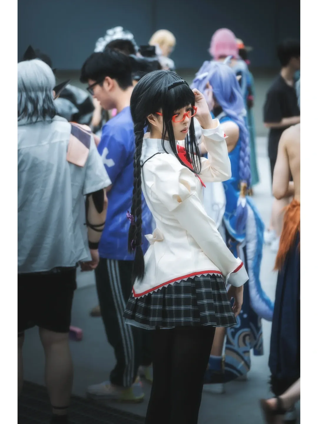 【晓美焰cos】魔法少女小圆：国漫场照中的轮回一日 - 第 3 张
