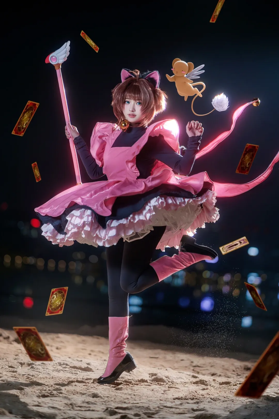 【木之本樱cos】雷牌收服战服的拍摄分享 - 第 1 张