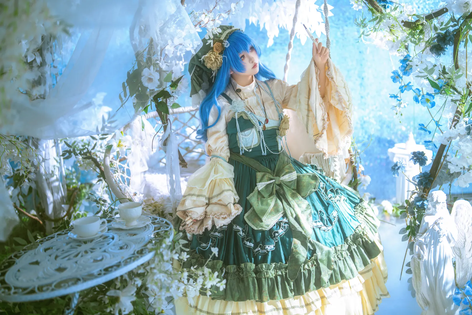 【埴安神袿姬cos】东方project静美花园的瞬间 - 第 2 张