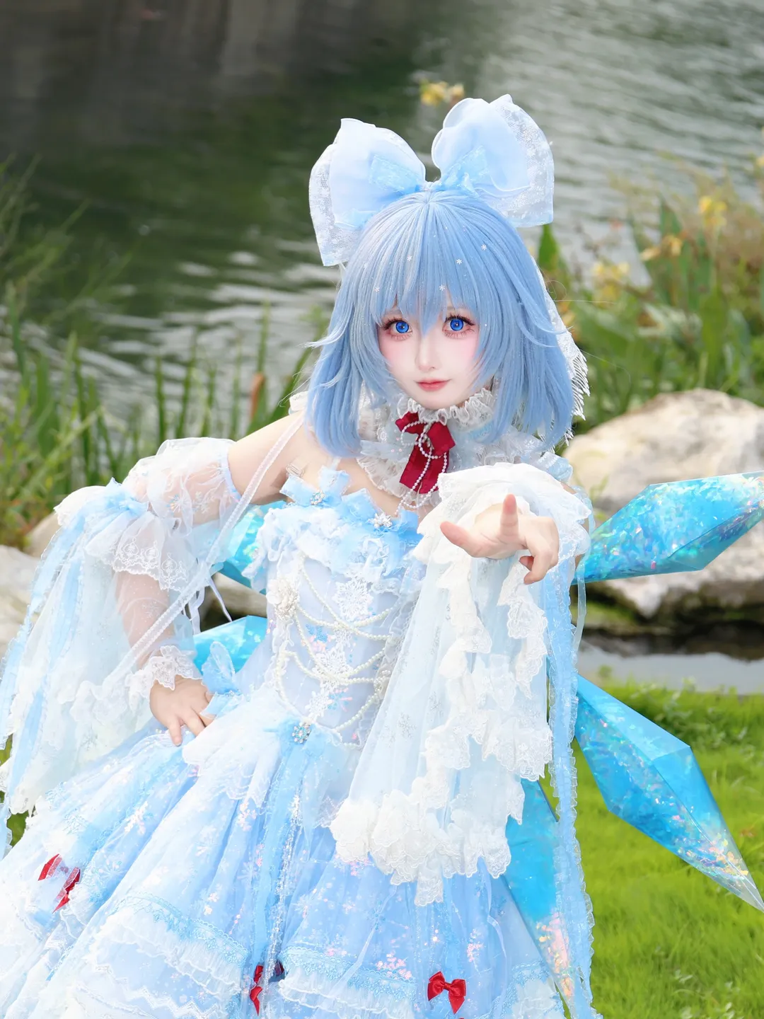 【琪露諾cos】東方project霧之湖冰之妖精的戶外記錄 - 第 2 張