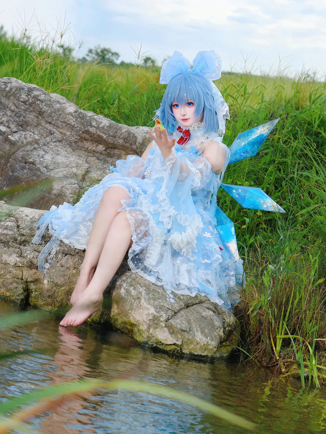 【琪露諾cos】東方project霧之湖冰之妖精的戶外記錄 - 第 3 張