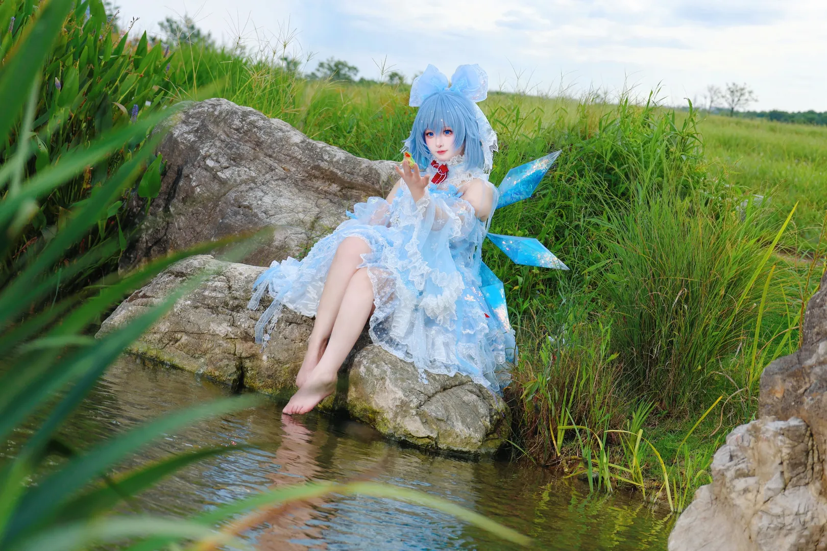 【琪露諾cos】東方project霧之湖冰之妖精的戶外記錄 - 第 4 張