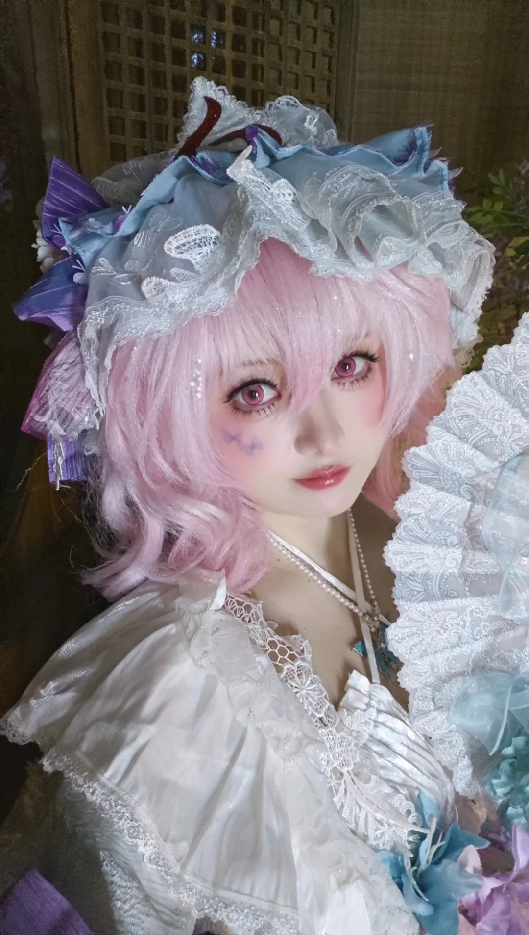 东方Project西行寺幽幽子与蕾米莉亚的华丽洋装cos - 第 2 张