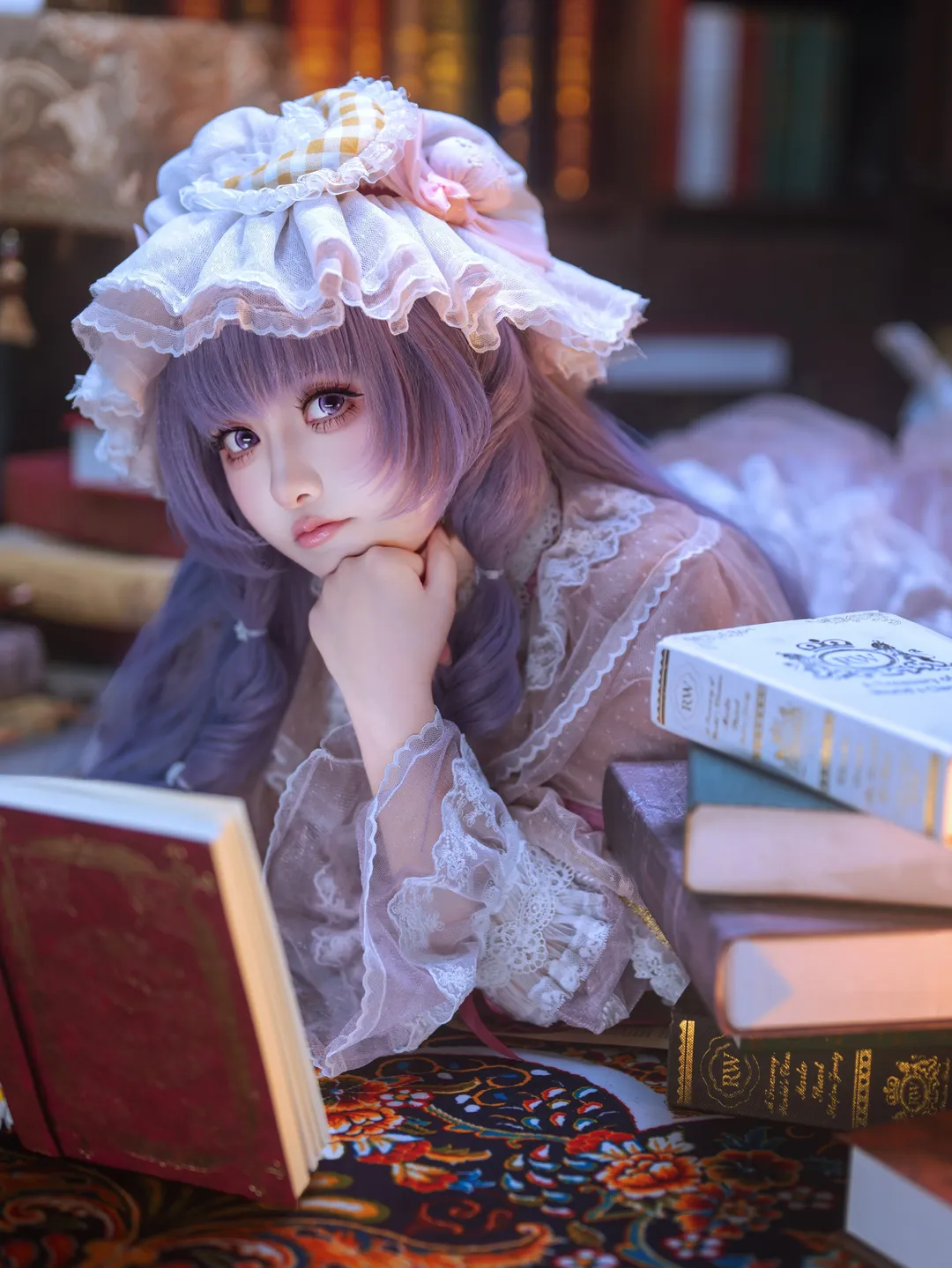 【帕秋莉cos】东方Project魔女的阅读时间 - 第 3 张