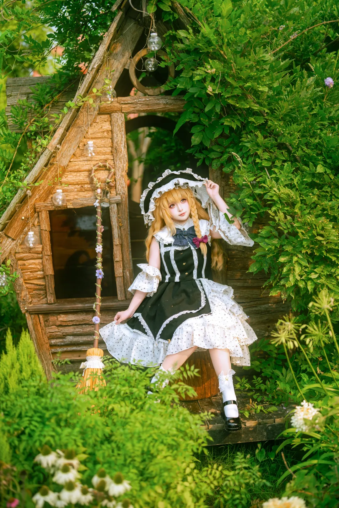 【雾雨魔理沙cos】魔法森林中的黑白魔法使 - 第 4 张