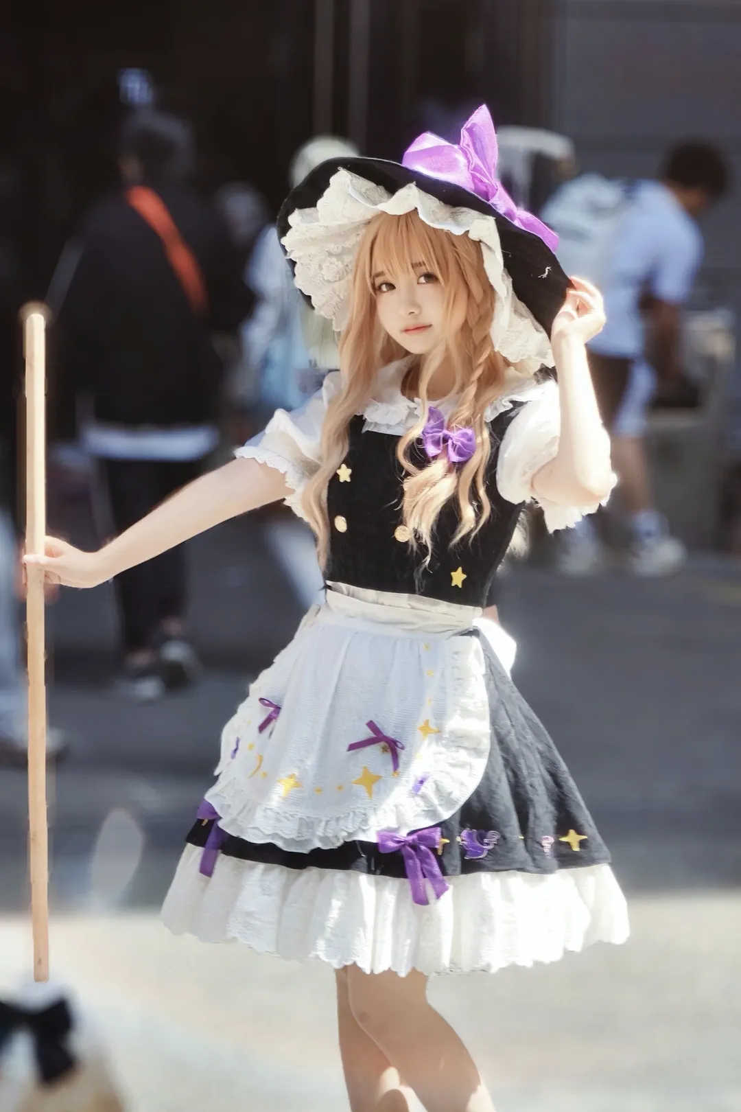 【魔理沙cos】翻看旧照觉得淡妆女巫更有味道 - 第 2 张