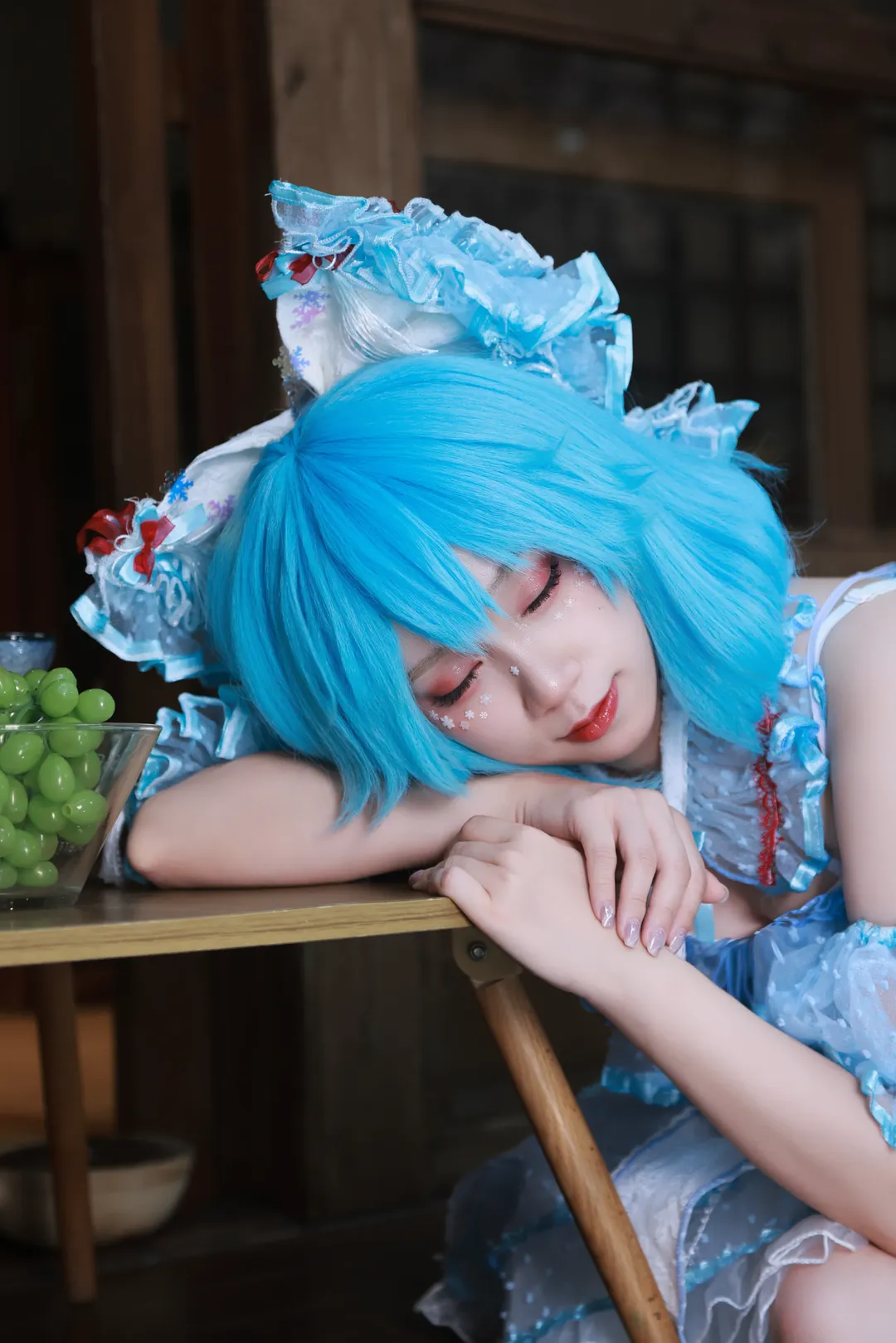 【琪露诺cos】东方project冰之妖精的庭院写真 - 第 15 张