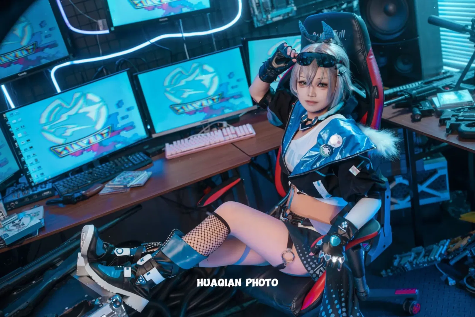 【銀狼cos】崩壞星穹鐵道駭客少女的賽博空間 - 第 2 張