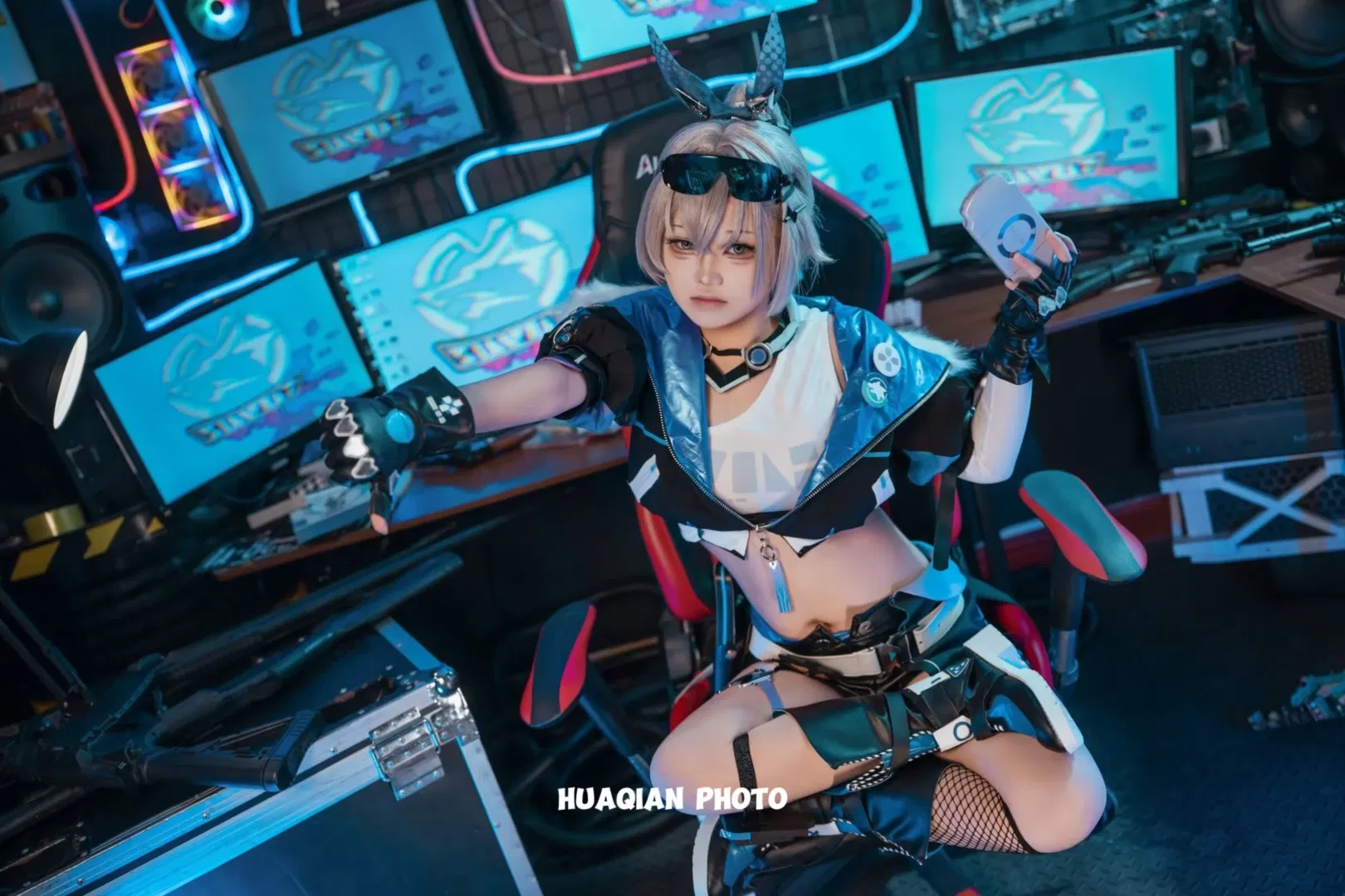 【銀狼cos】崩壞星穹鐵道駭客少女的賽博空間 - 第 4 張