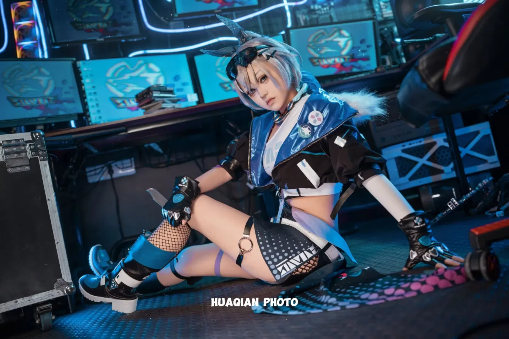 【銀狼cos】崩壞星穹鐵道駭客少女的賽博空間 - 第 5 張