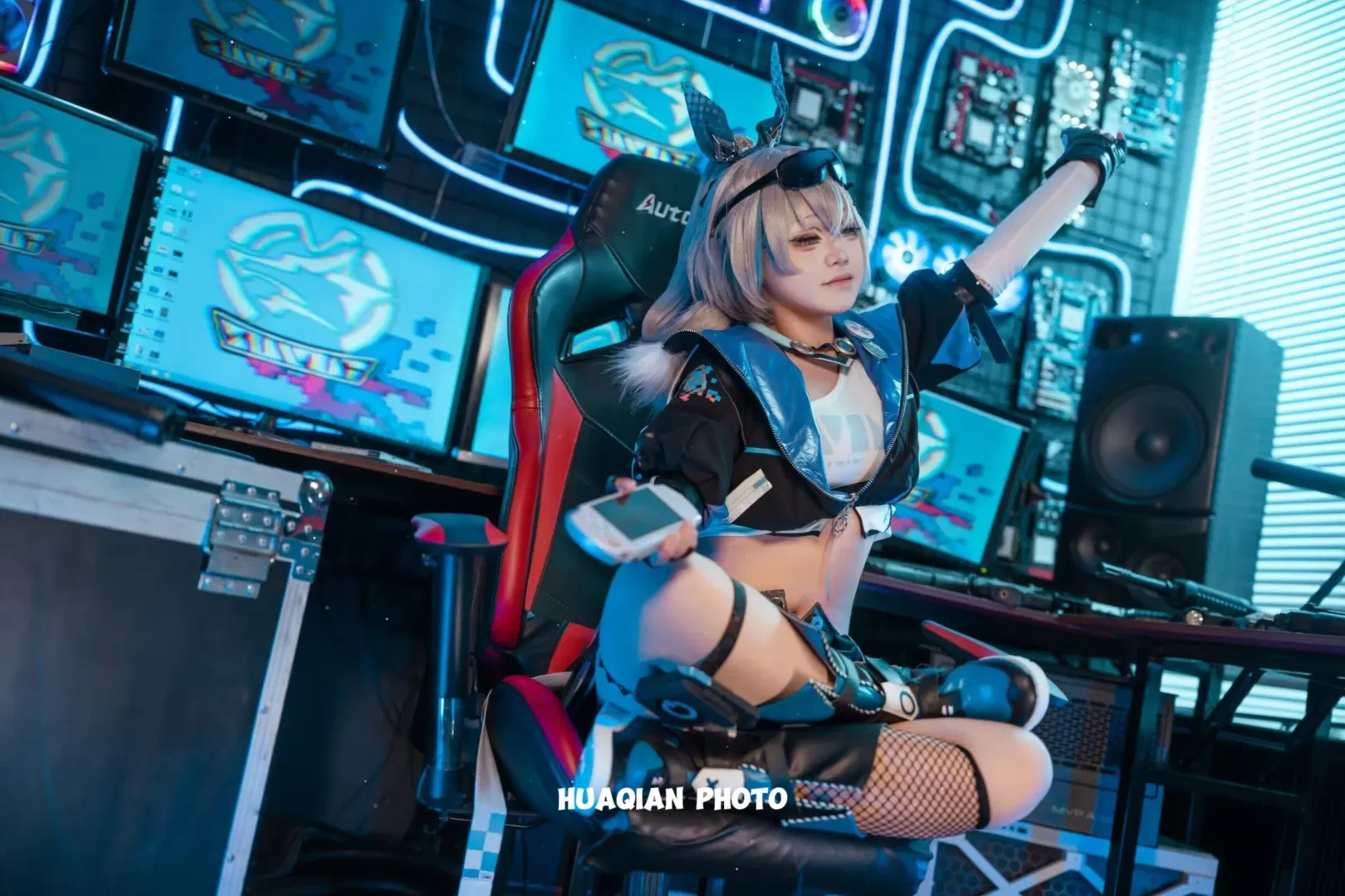 【銀狼cos】崩壞星穹鐵道駭客少女的賽博空間 - 第 6 張