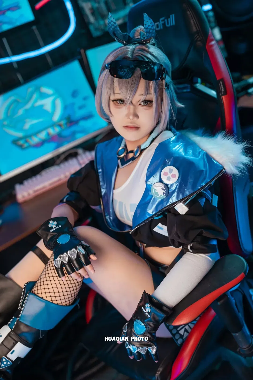 【銀狼cos】崩壞星穹鐵道駭客少女的賽博空間 - 第 8 張