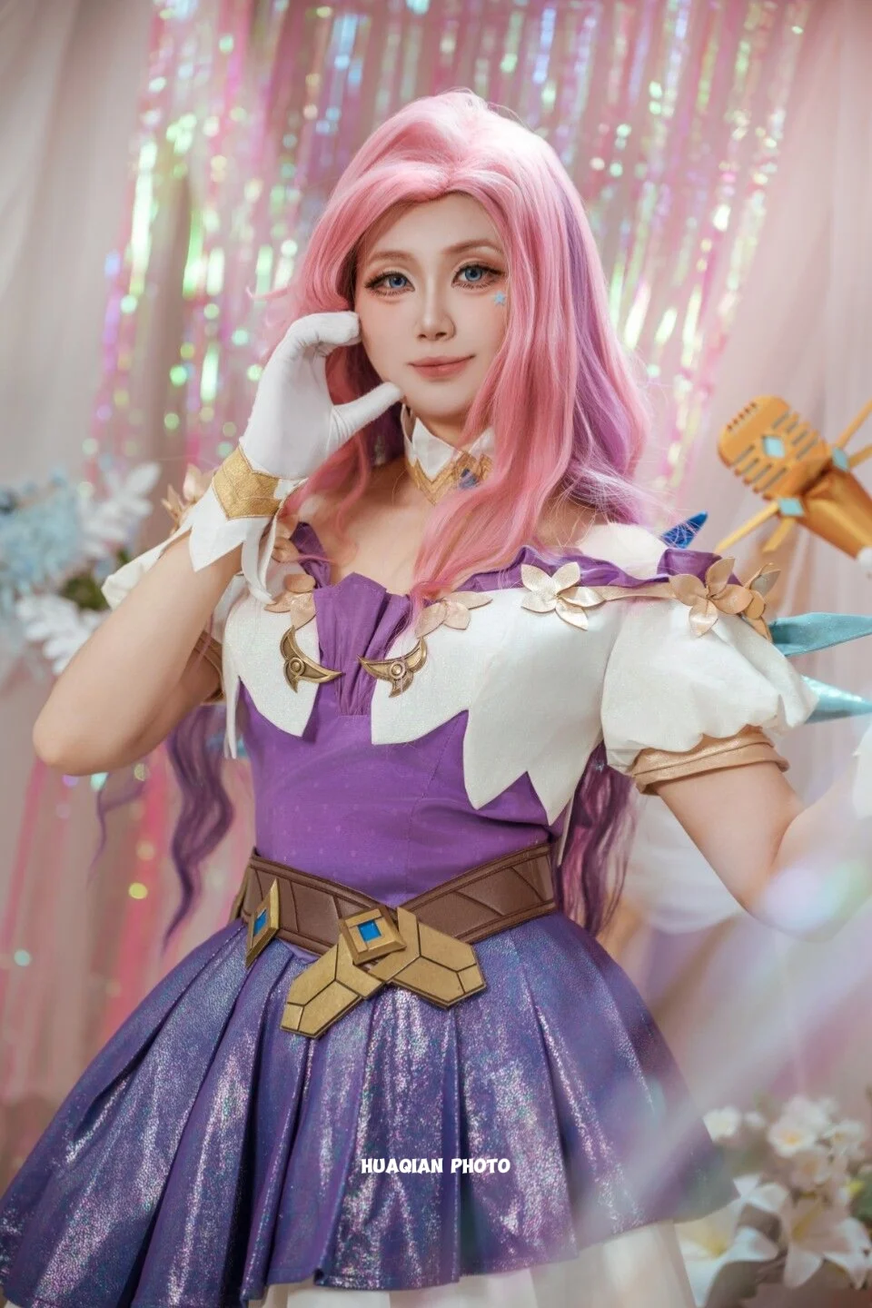 【萨勒芬妮cos】英雄联盟偶像歌手登上闪耀舞台 - 第 2 张