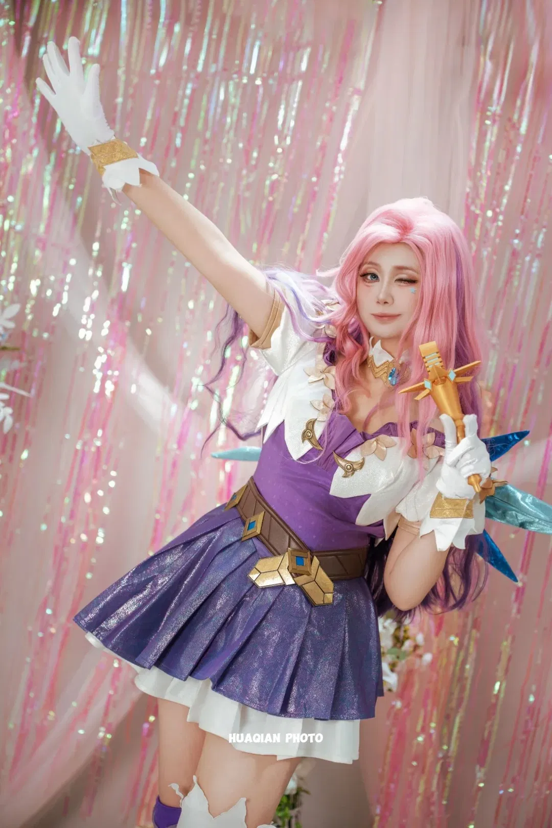 【萨勒芬妮cos】英雄联盟偶像歌手登上闪耀舞台 - 第 3 张