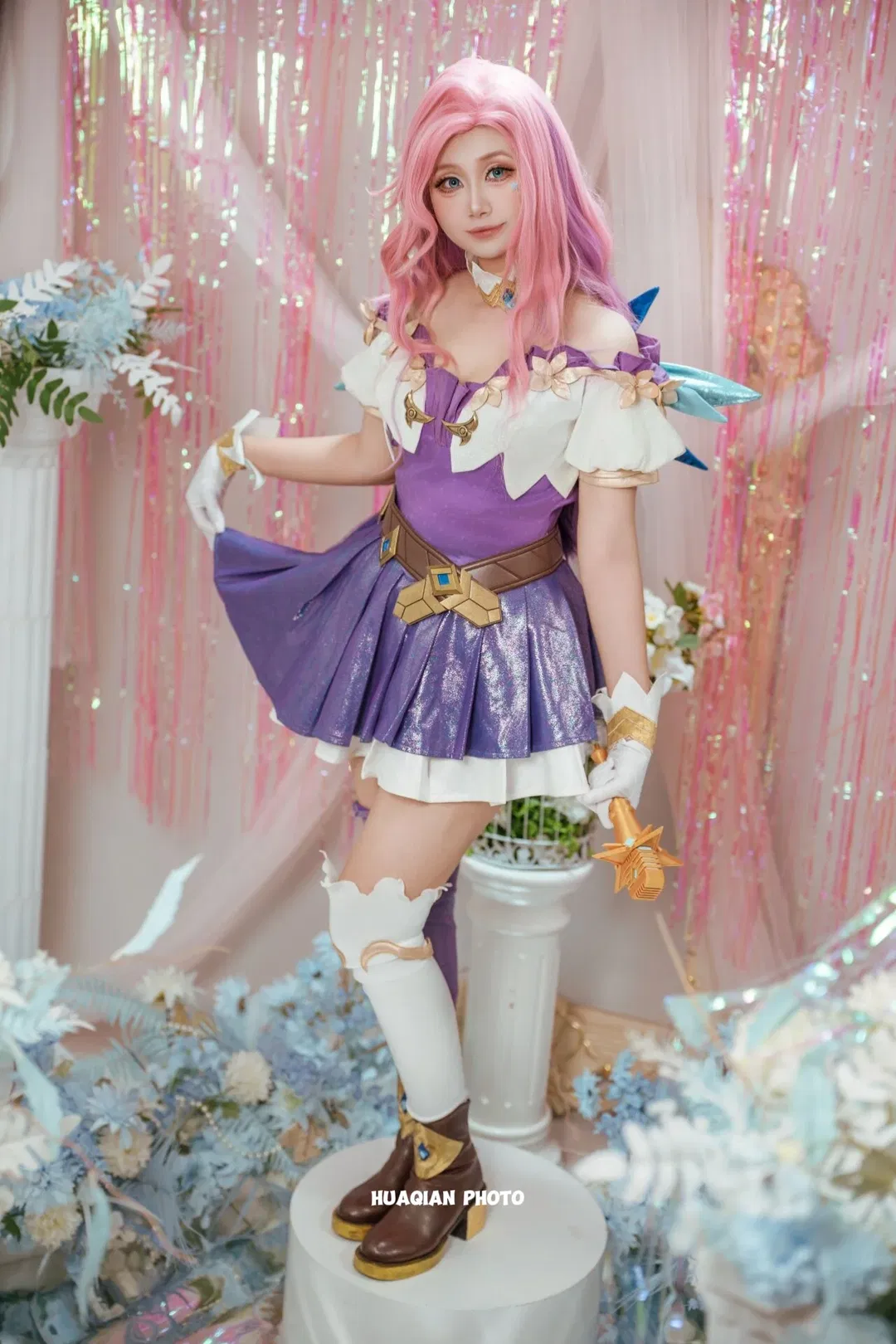 【萨勒芬妮cos】英雄联盟偶像歌手登上闪耀舞台 - 第 7 张