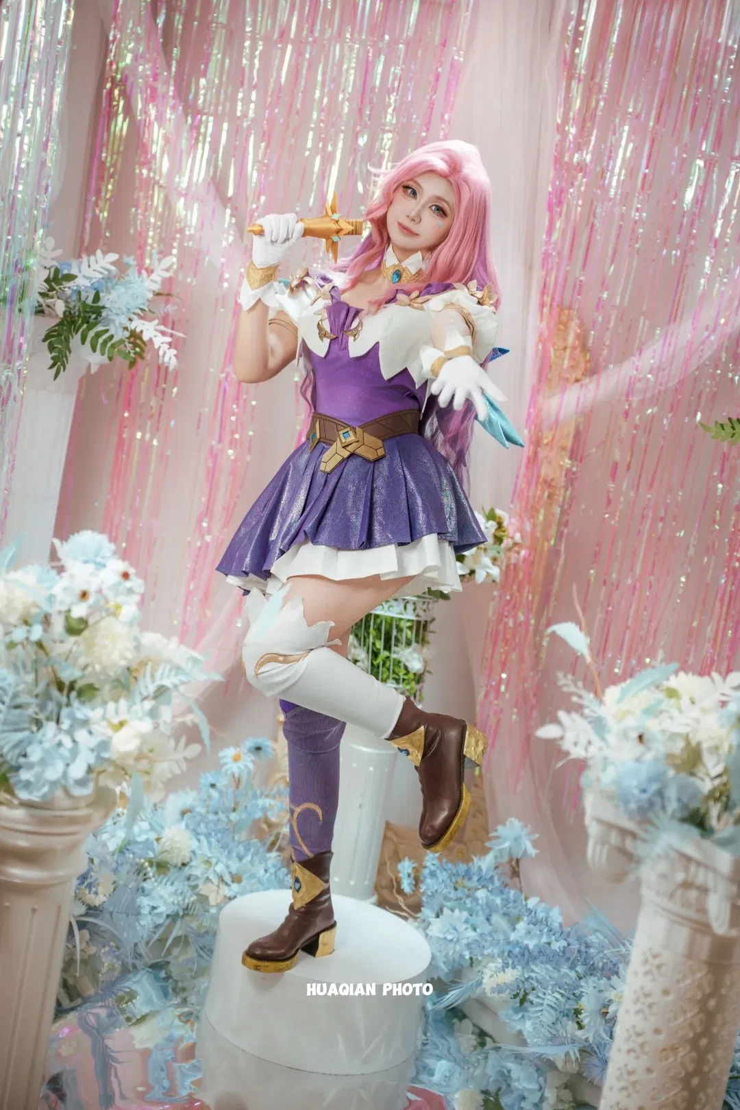 【萨勒芬妮cos】英雄联盟偶像歌手登上闪耀舞台 - 第 8 张