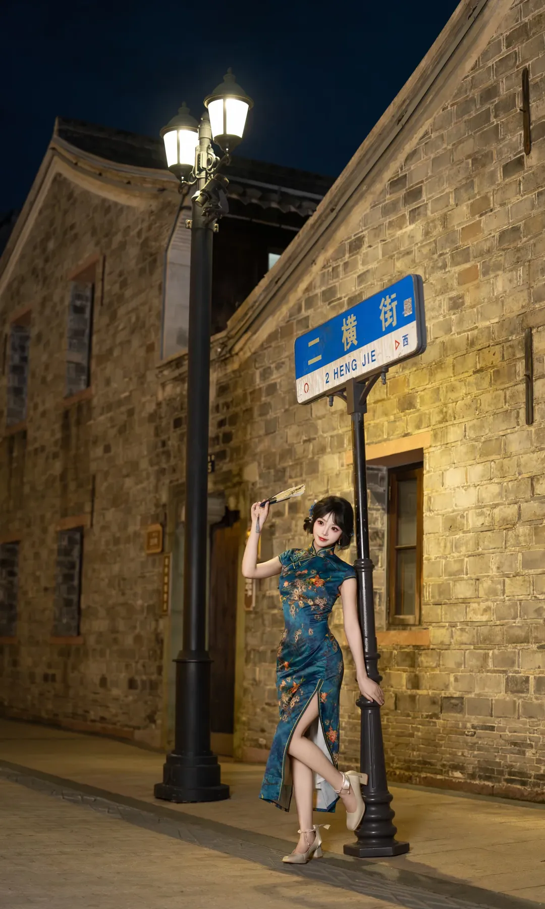 在宁波园林里拍到了绝美的蓝白渐变汉服 - 第 18 张